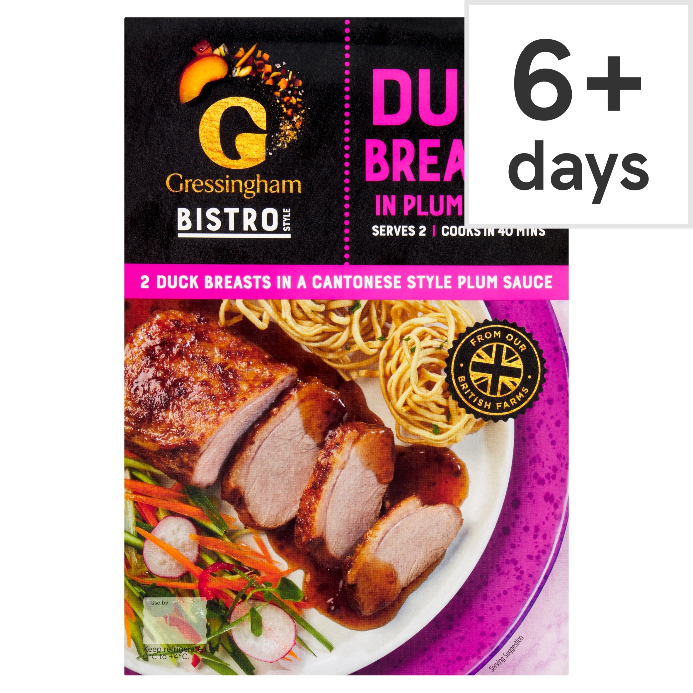 Gressingham Bistro 2 Duck Breasts In Plum Sauce