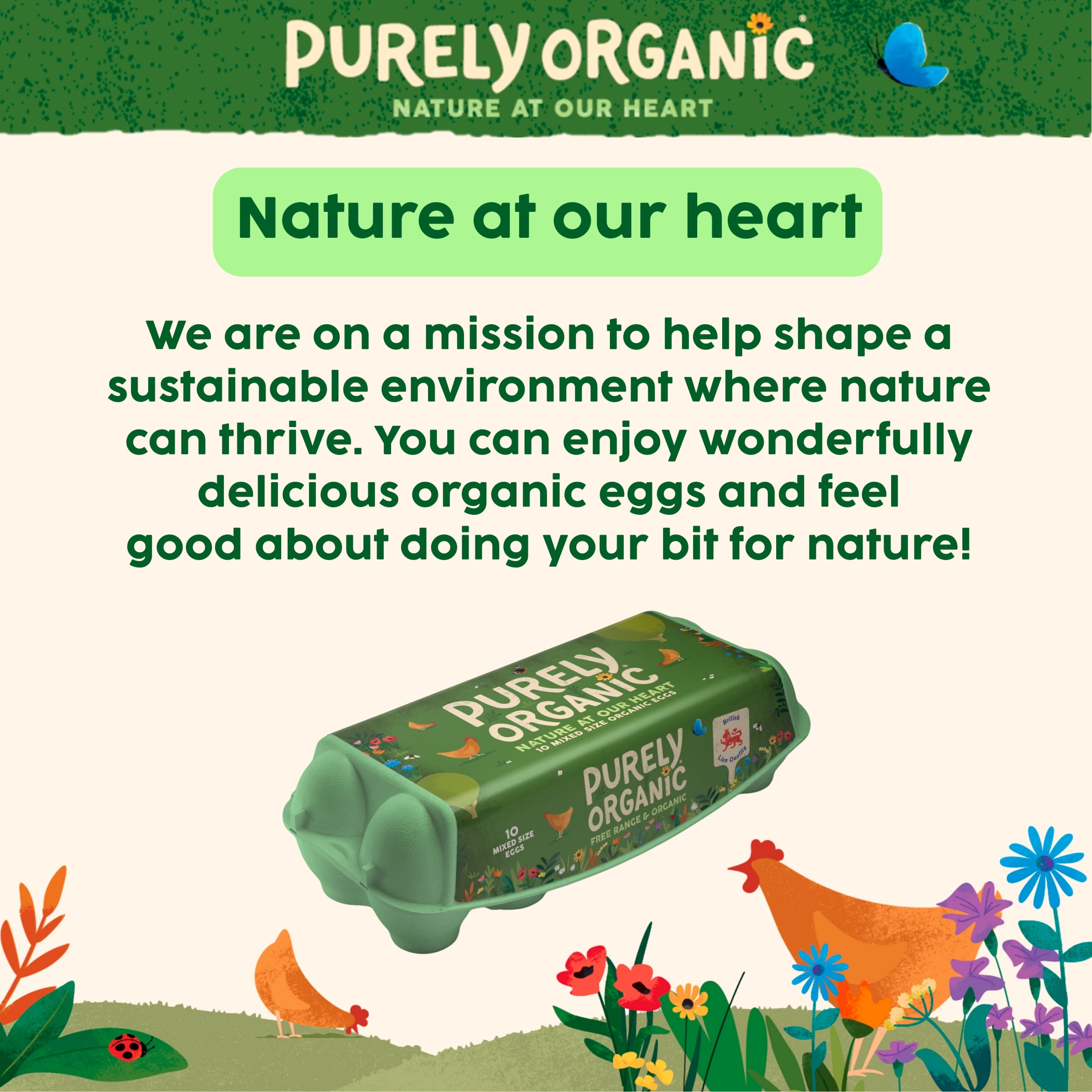 Purely Organic Eggs Mixed Weight 10 Pack thumbnail 4