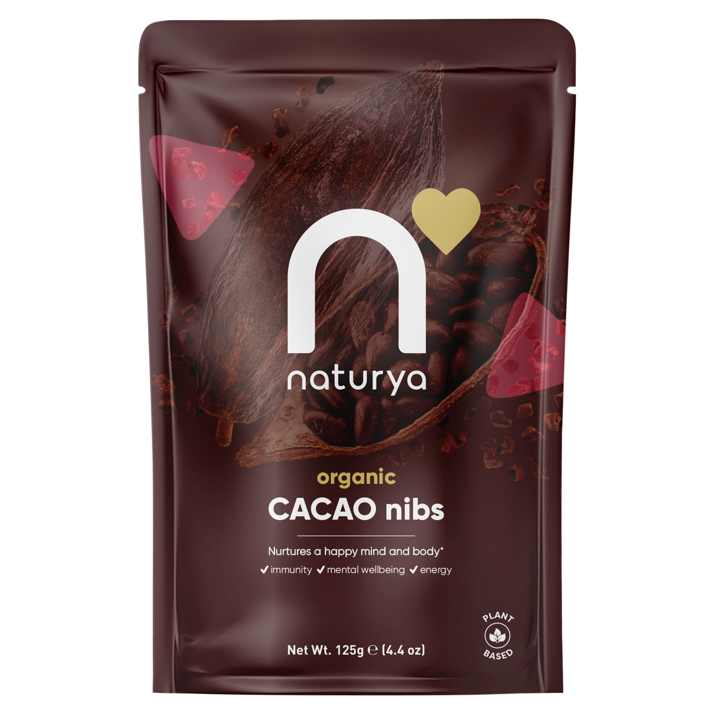 Naturya Organic Cacao Nibs 125G