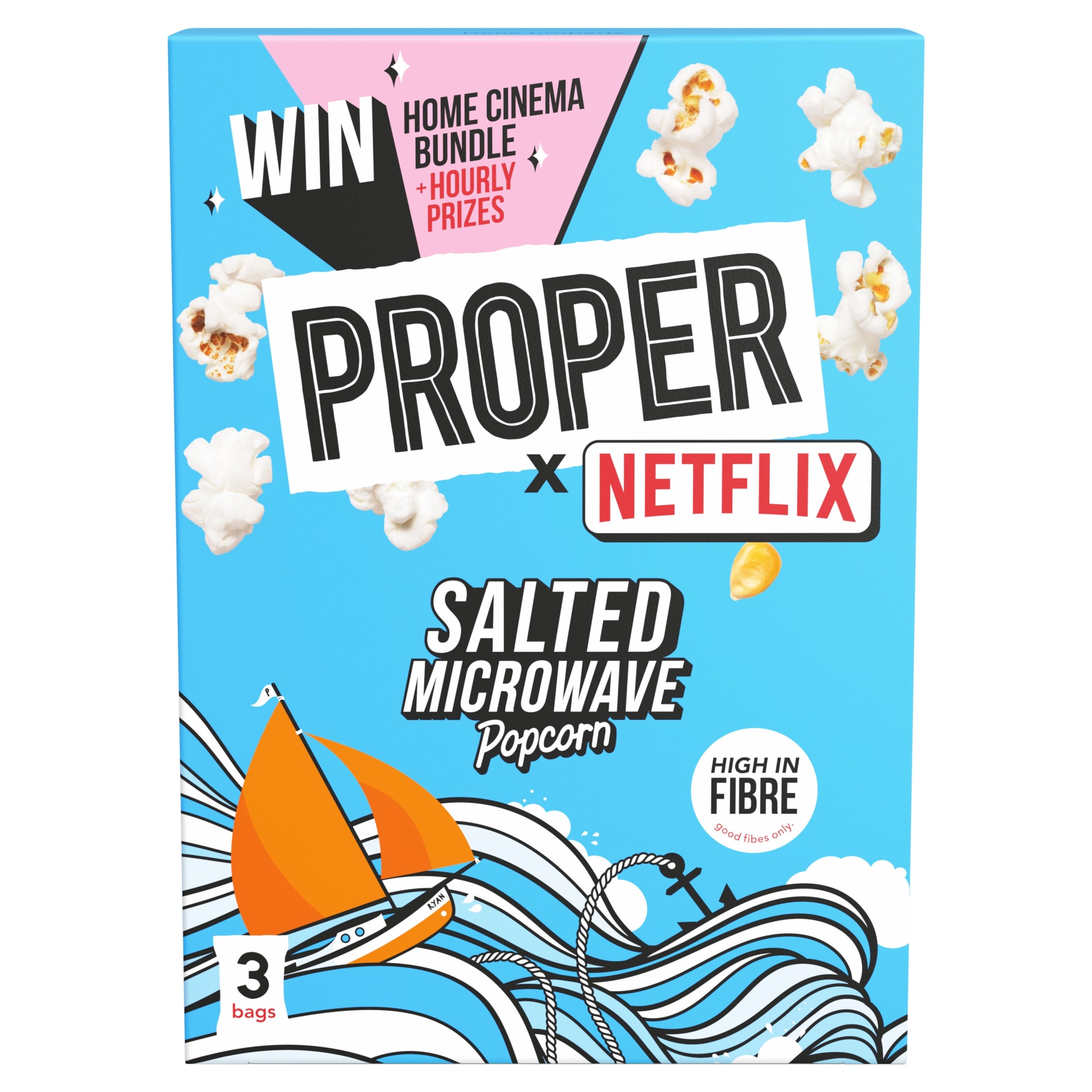 Propercorn Salted Microwave Popcorn