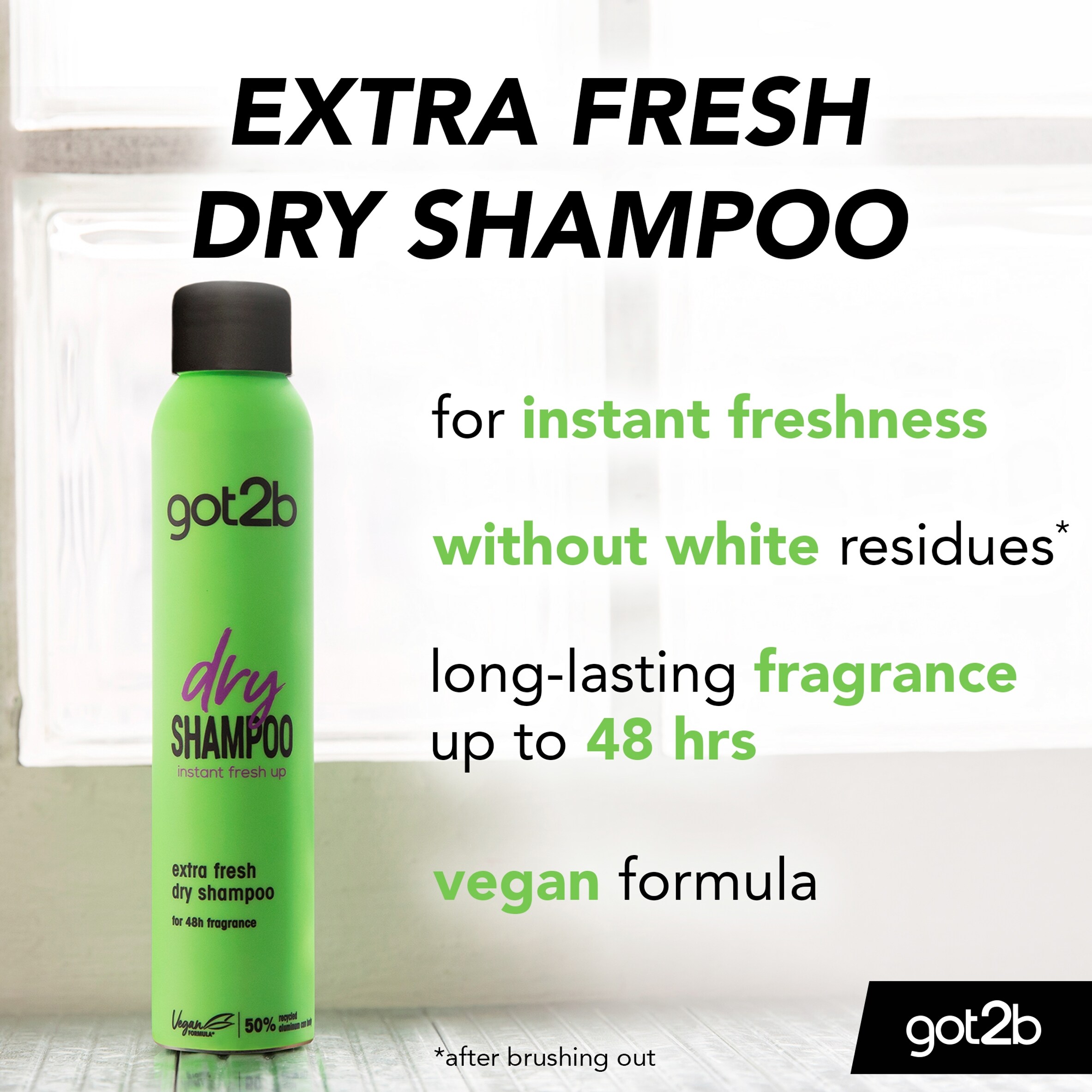 Schwarzkopf Got2b Fresh It Up Dry Shampoo 200Ml thumbnail 2