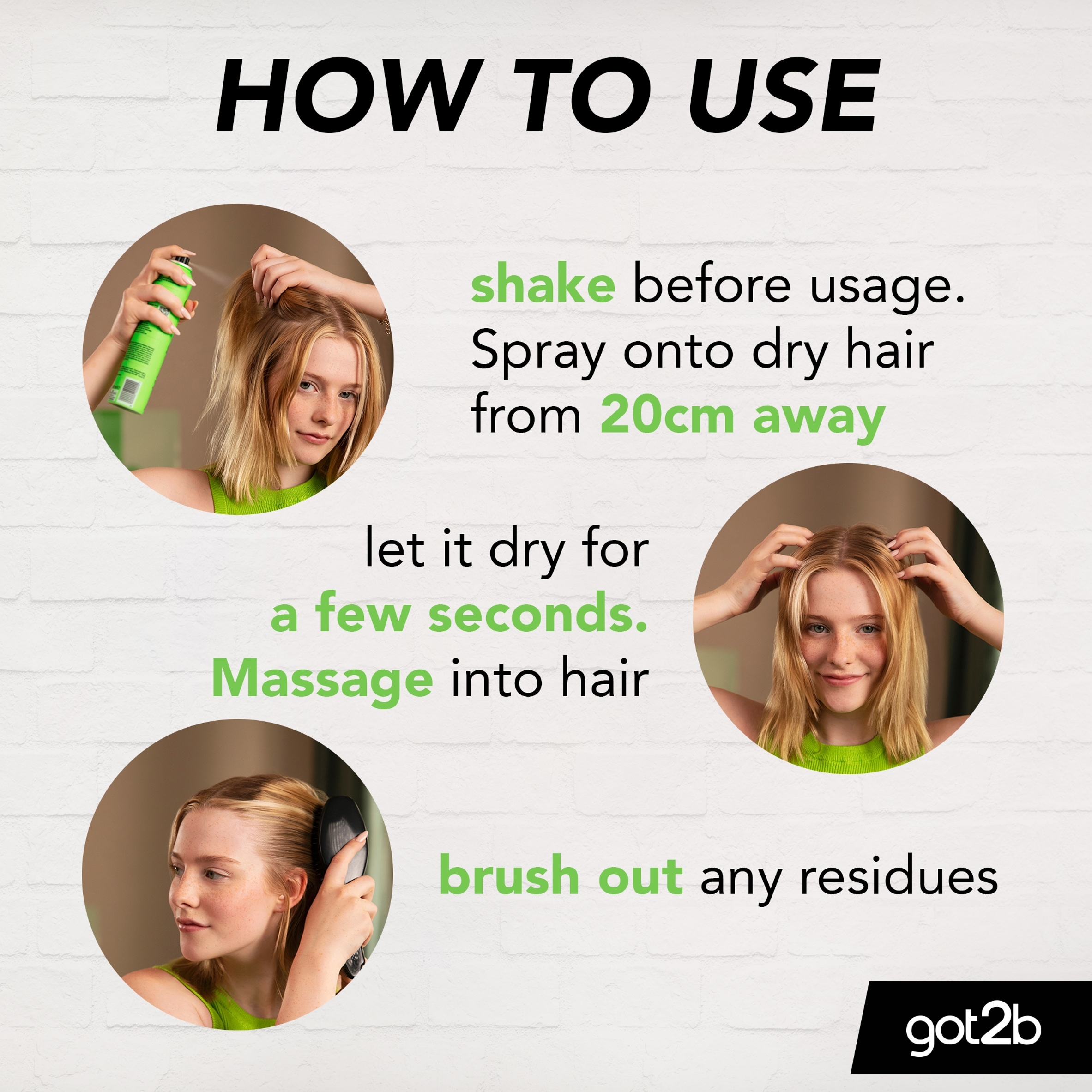 Schwarzkopf Got2b Fresh It Up Dry Shampoo 200Ml thumbnail 3
