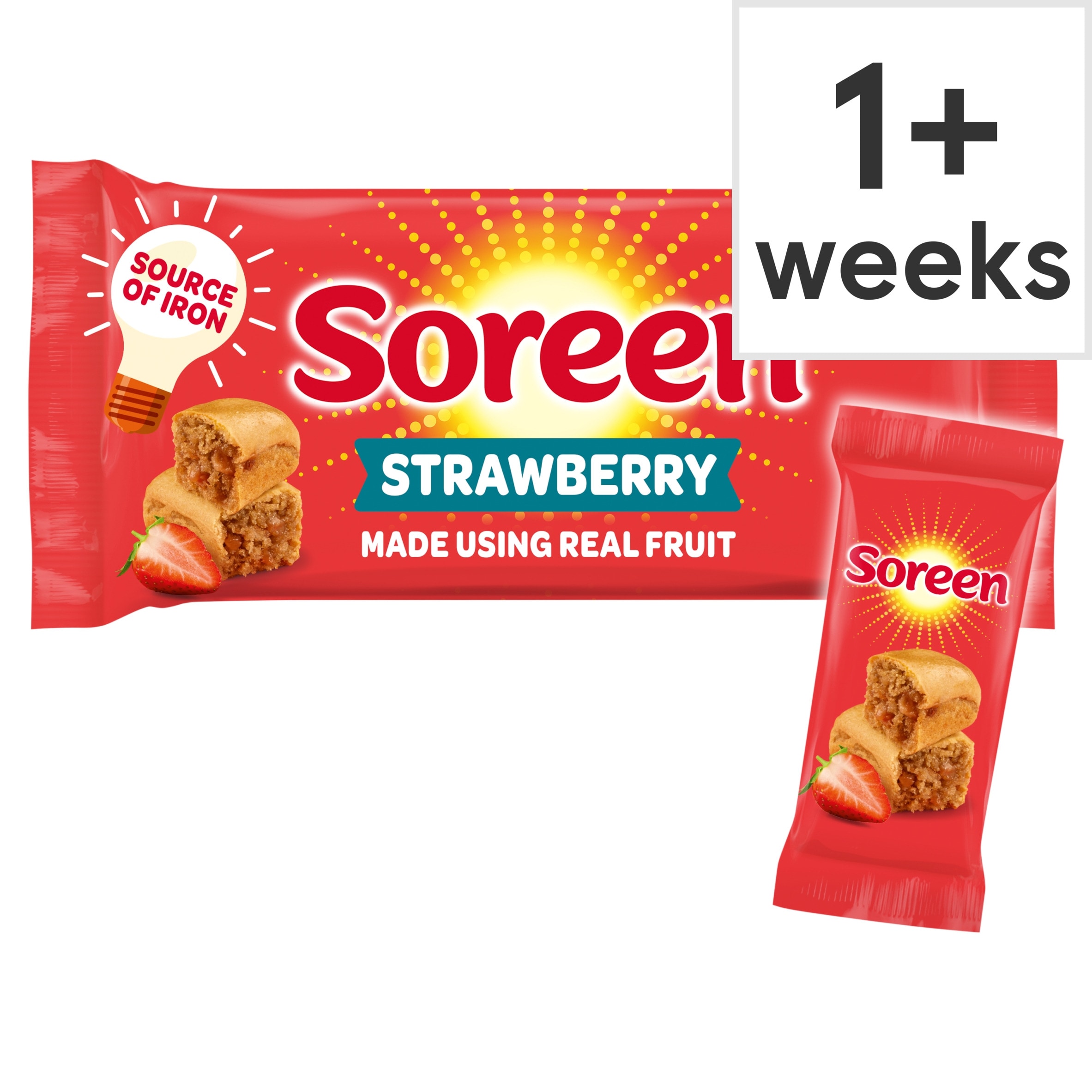 Soreen Lunchbox Loaves Strawberry