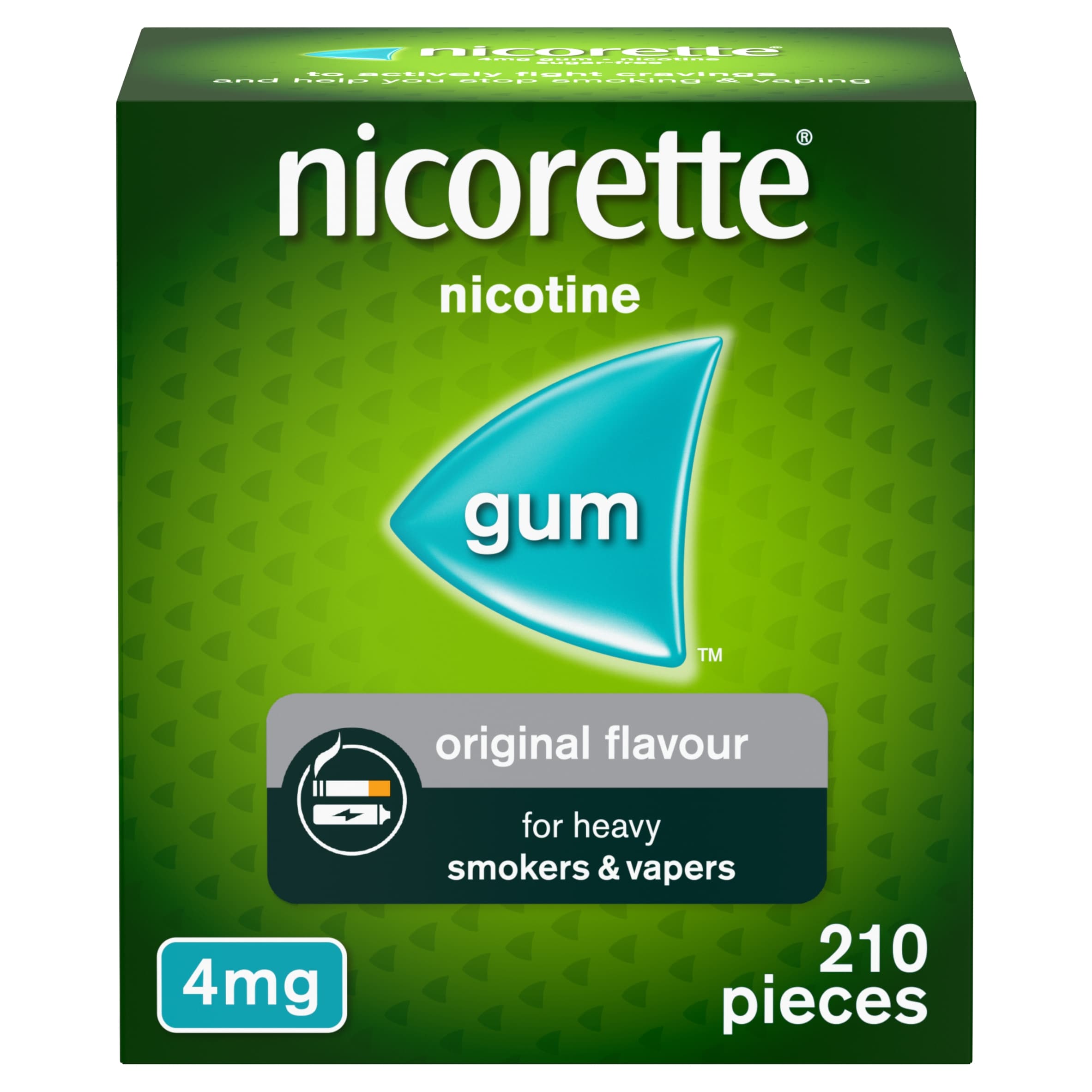 Nicorette Gum Original 4mg