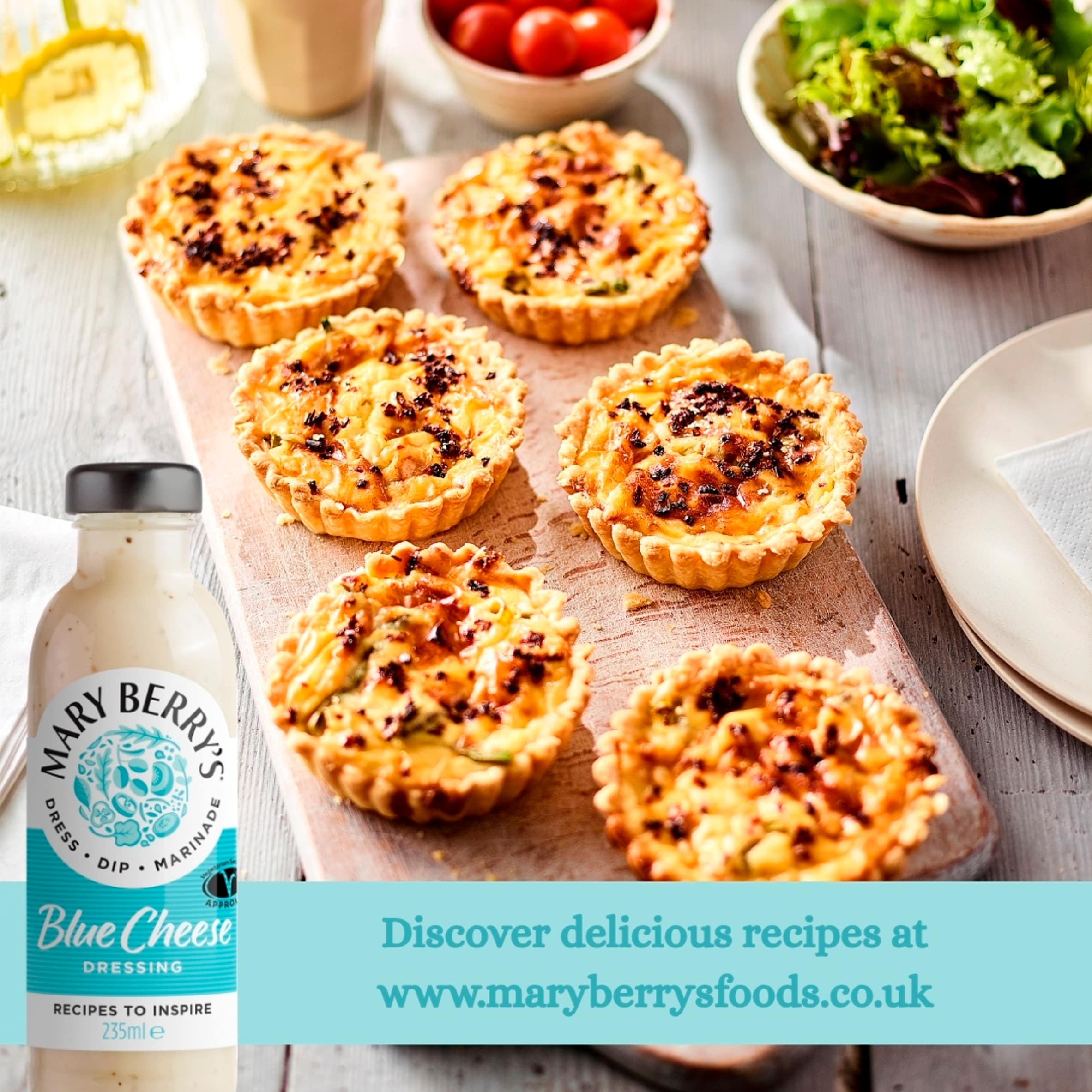 Mary Berry's Blue Cheese Dressing 235Ml thumbnail 4