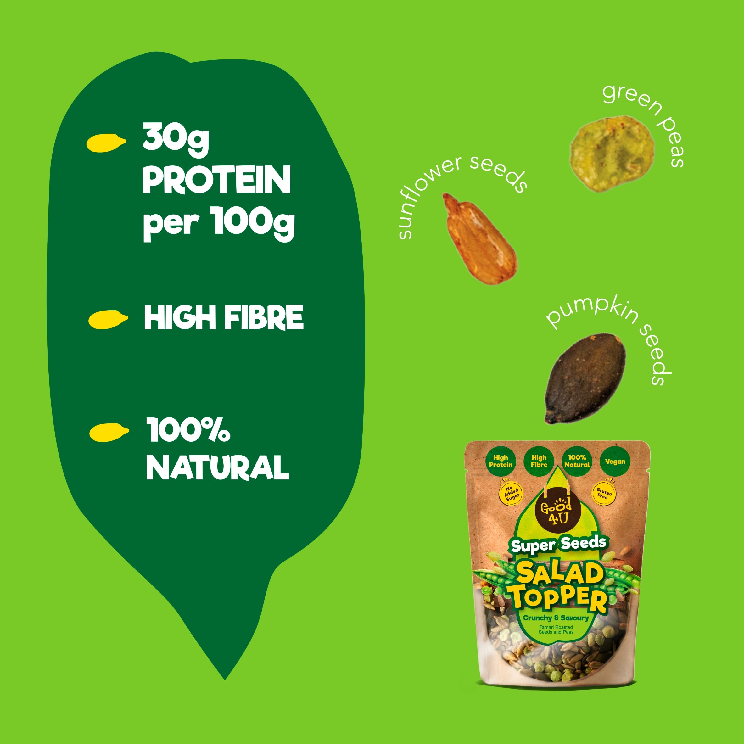 Good4U Super Seeds Salad Topper 150g thumbnail 3