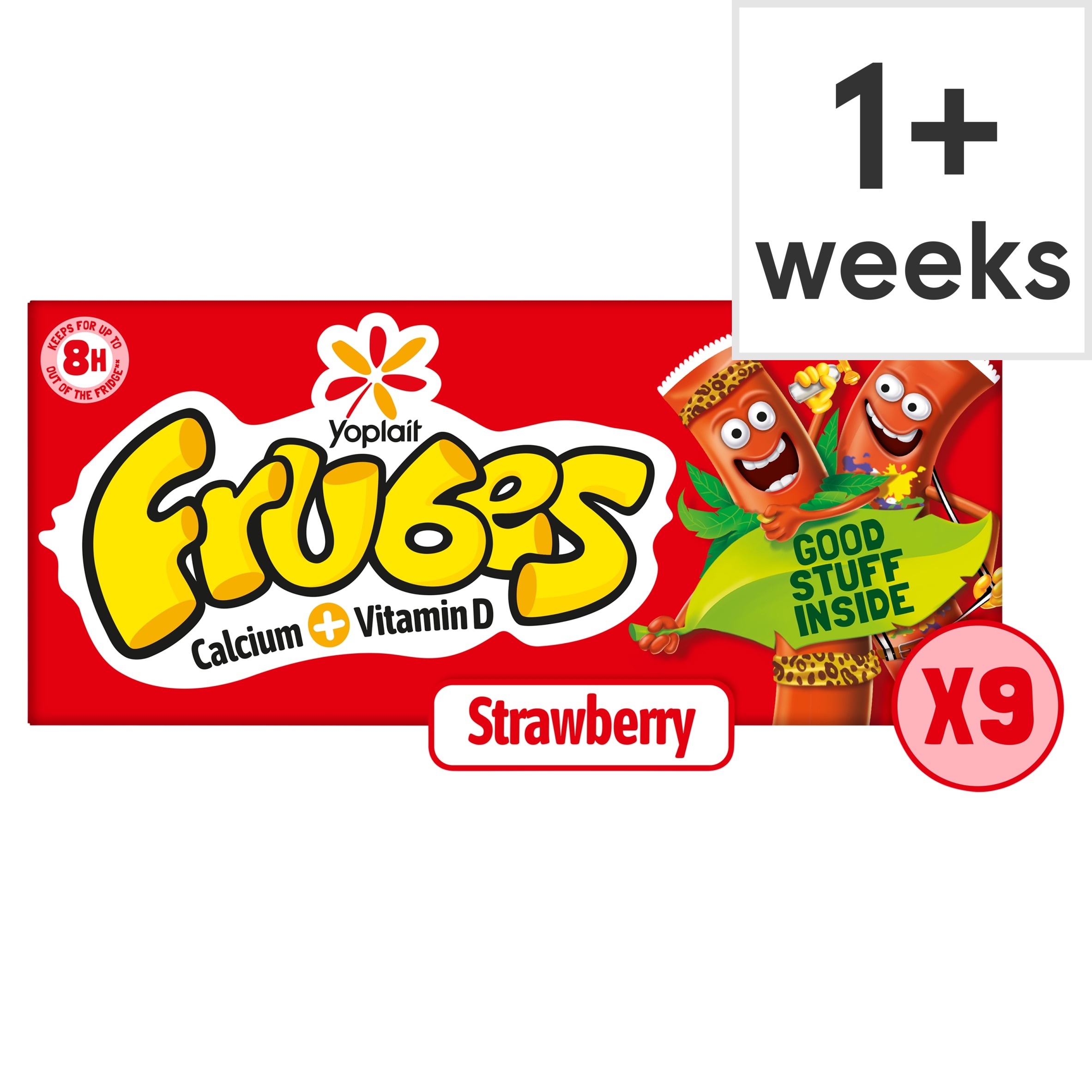 Frubes Kids Strawberry Yoghurt Tubes