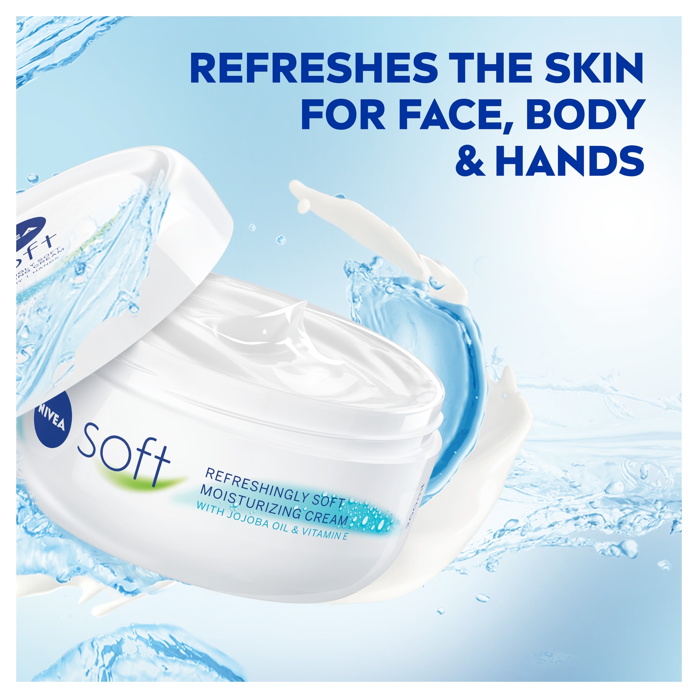 NIVEA Soft Moisturiser 500ml thumbnail 5