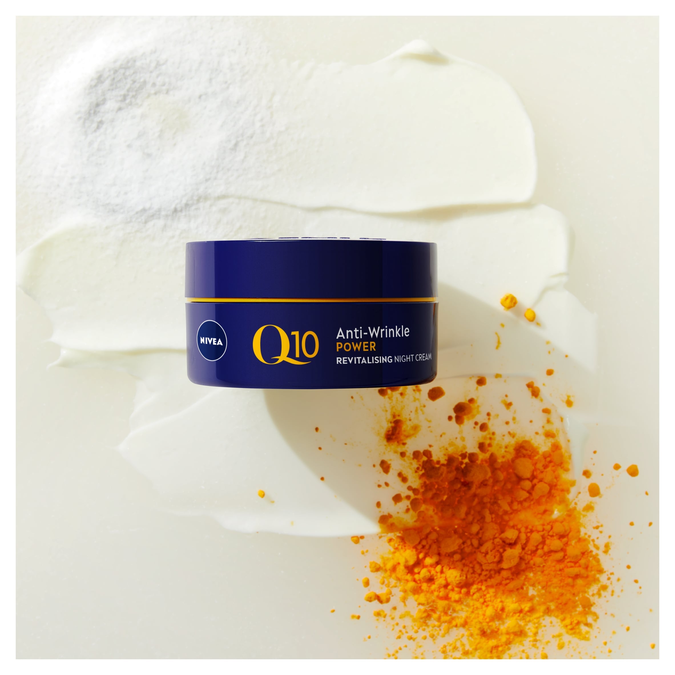NIVEA Q10 Power Anti-Wrinkle Night Cream Moisturiser 50ml thumbnail 3
