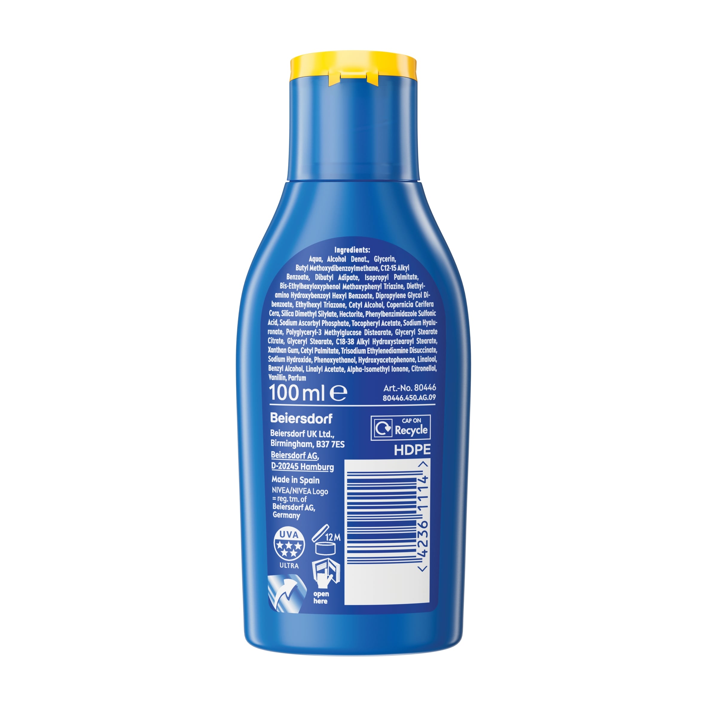 Nivea Sun Lotion Travel Size Spf50+ 100Ml thumbnail 3
