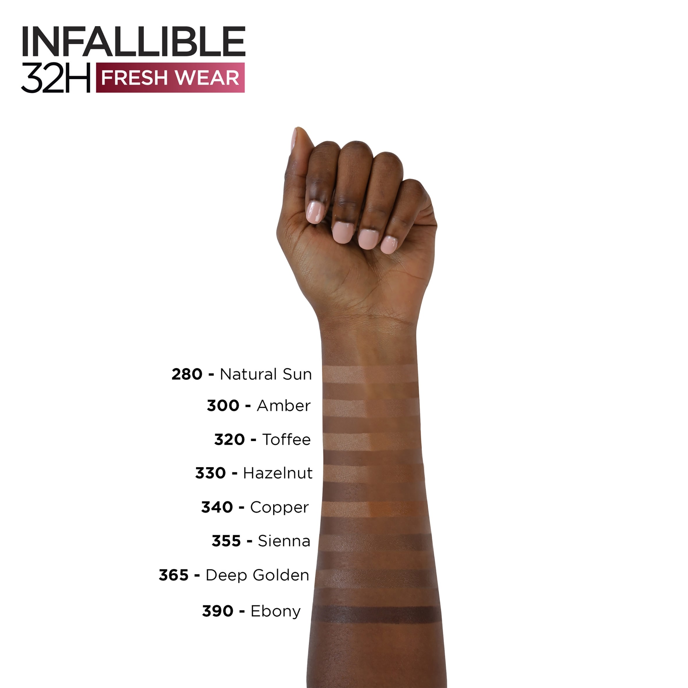 L'oreal Paris Infal 24 Hour Foundation 340 Copper 30Ml thumbnail 4