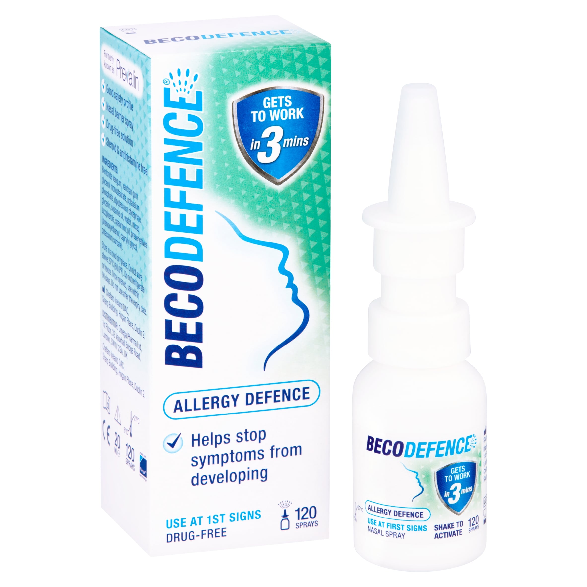 Becodefence Allergy Defence Nasal Spray 20ml thumbnail 2