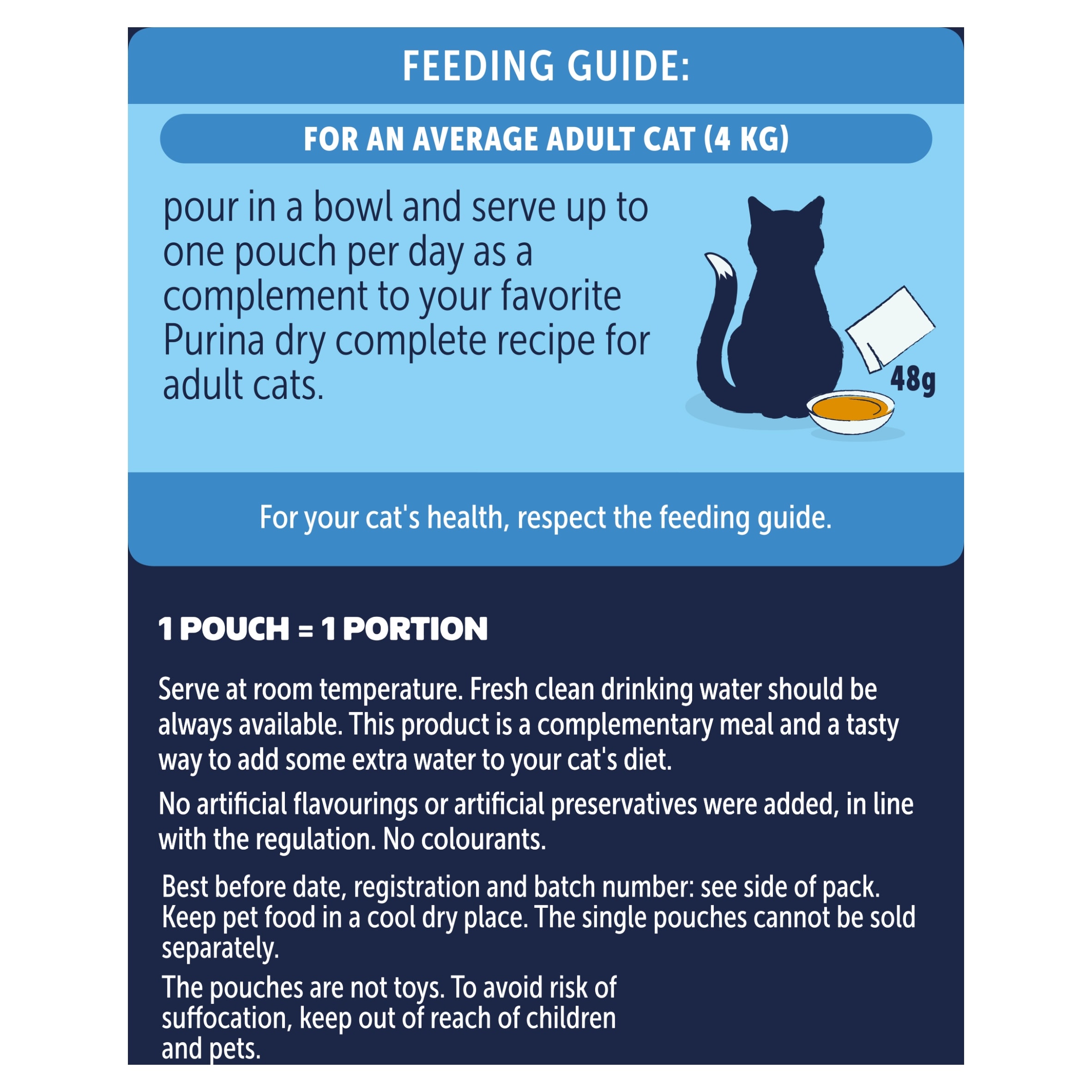 FELIX Soup Farm Selection Chicken; Beef and Lamb Wet Cat Food 6x48g thumbnail 4