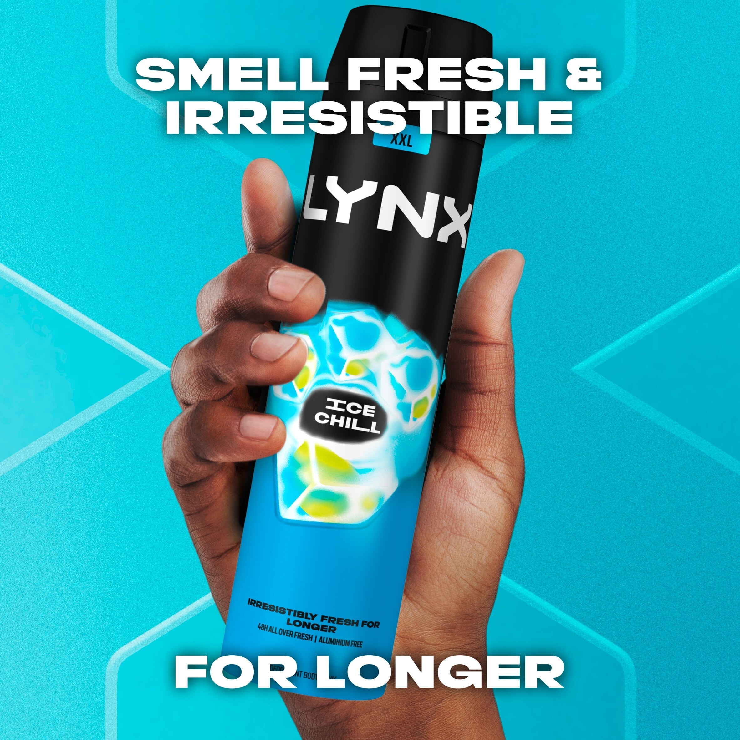 Lynx Ice Chill 48h Deodorant Bodyspray for Men 250ml thumbnail 2