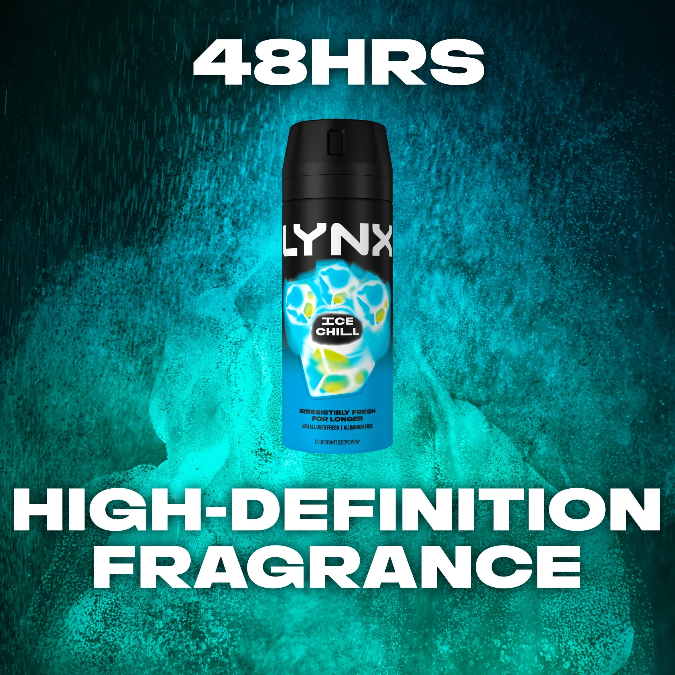 Lynx Ice Chill 48h Deodorant Bodyspray for Men 150ml thumbnail 4
