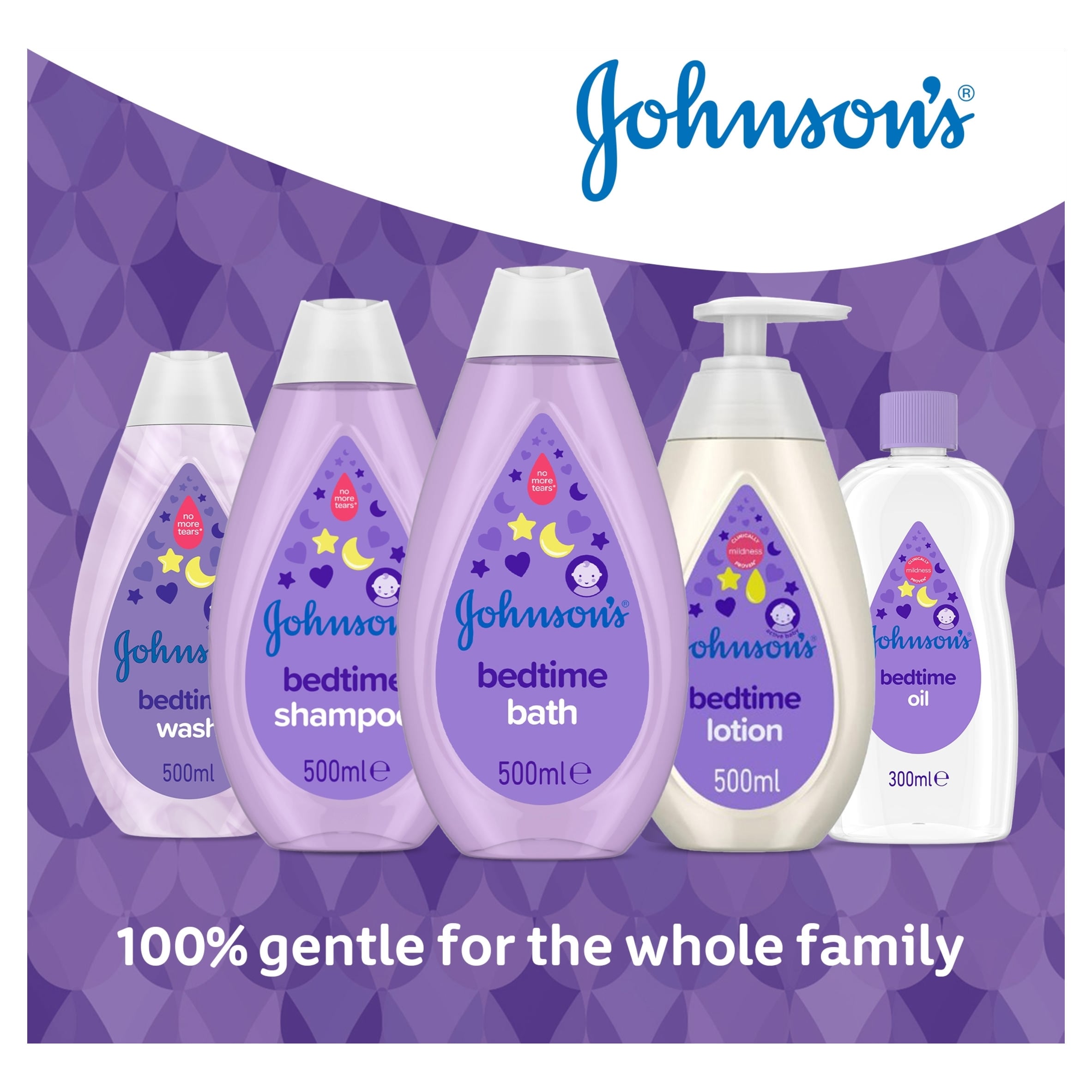Johnson's Baby Bedtime Bath Gentle Baby Bath 500ml thumbnail 2