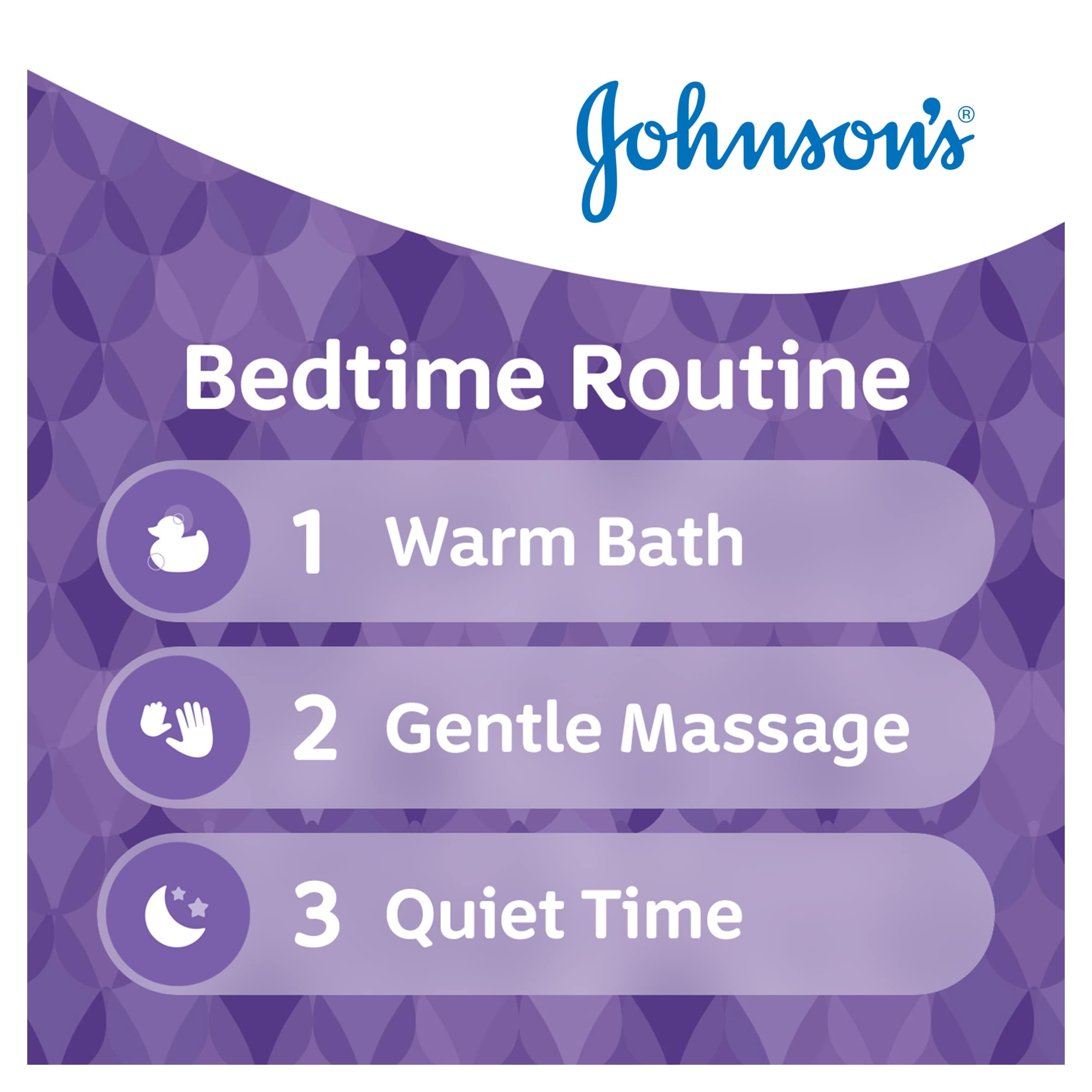 Johnson's Baby Bedtime Bath Gentle Baby Bath 500ml thumbnail 5