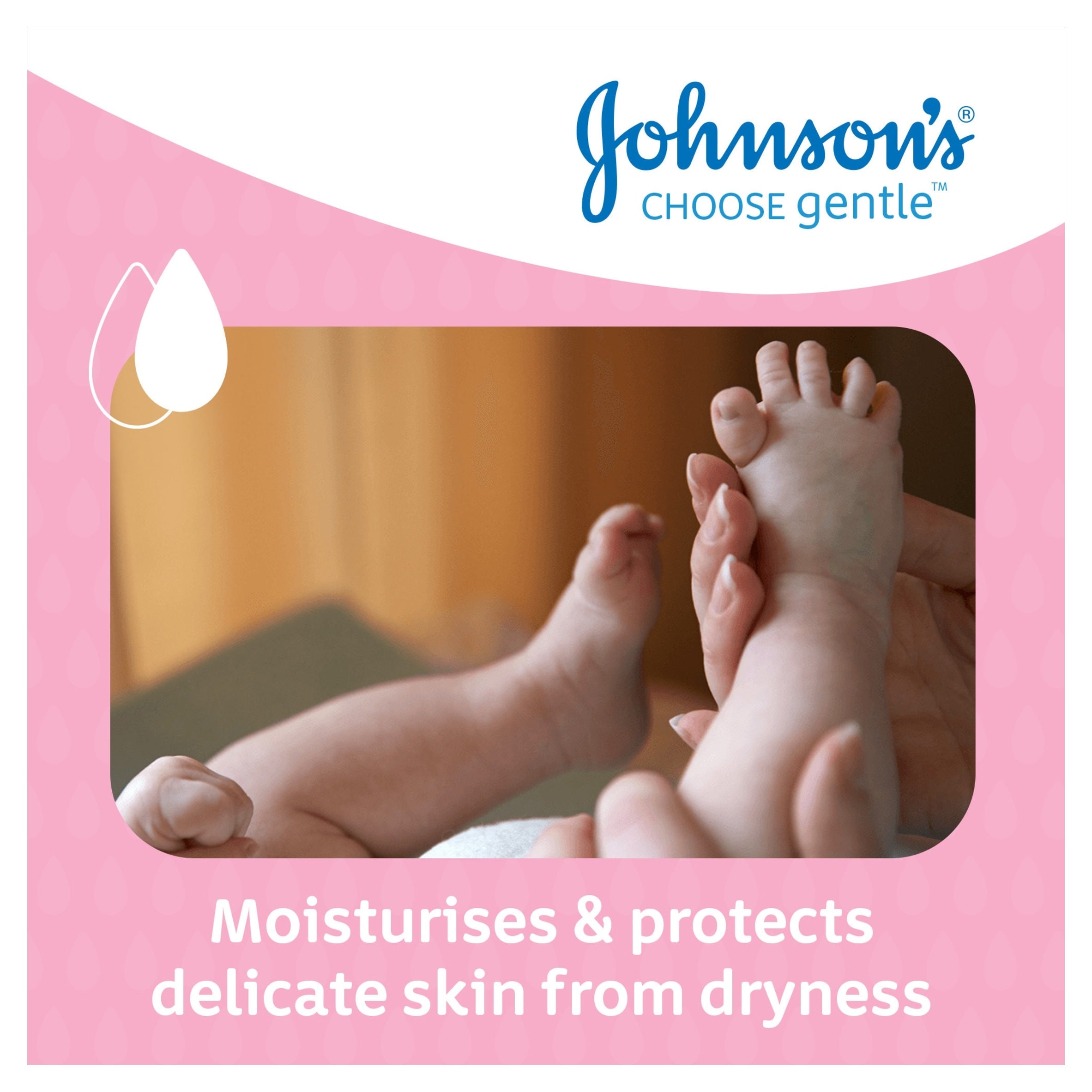 Johnson's Baby Oil 500 ml Moisturising Baby Oil to Protect Delicate Skin thumbnail 2