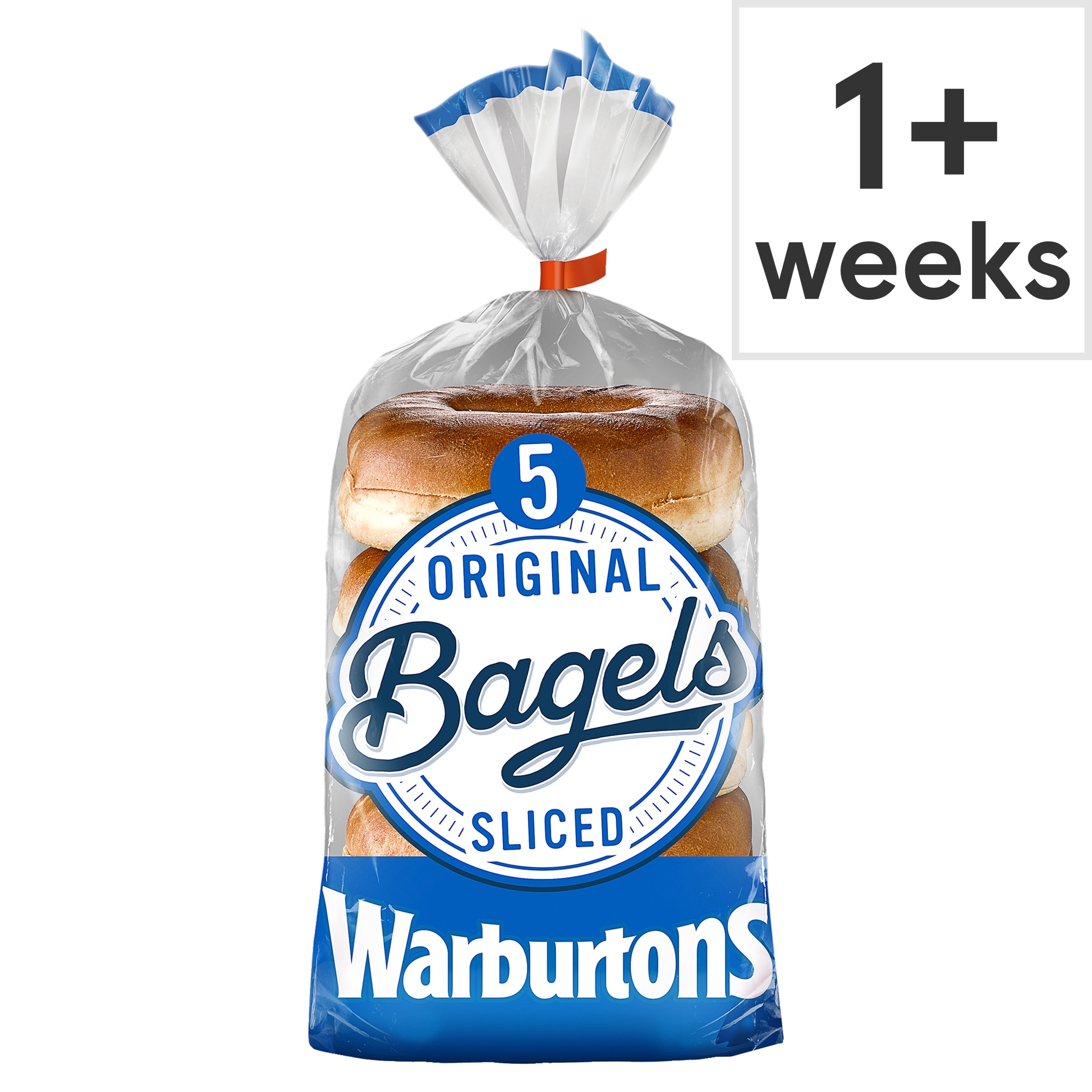 Warburtons Plain Bagels