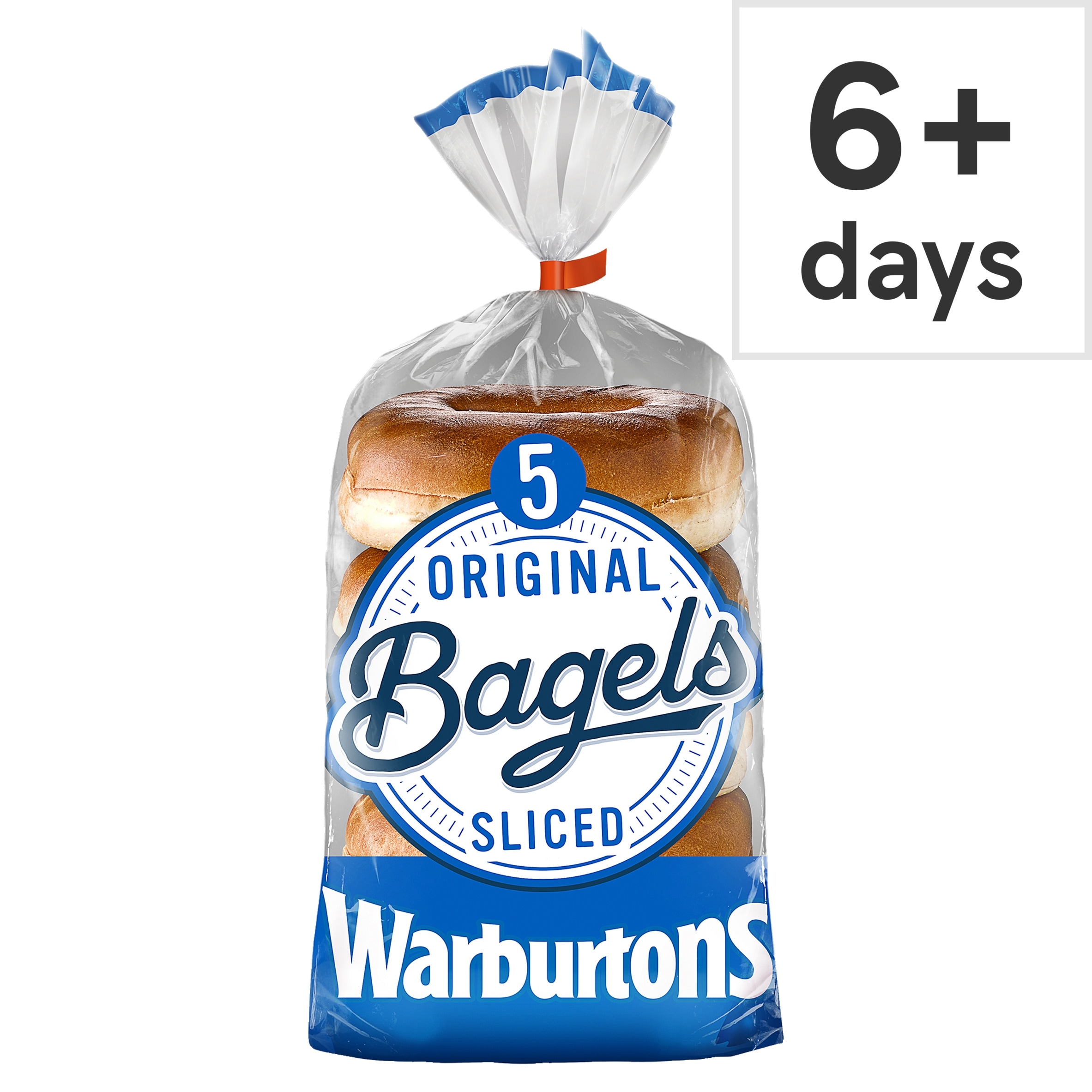 Warburtons Plain Bagels