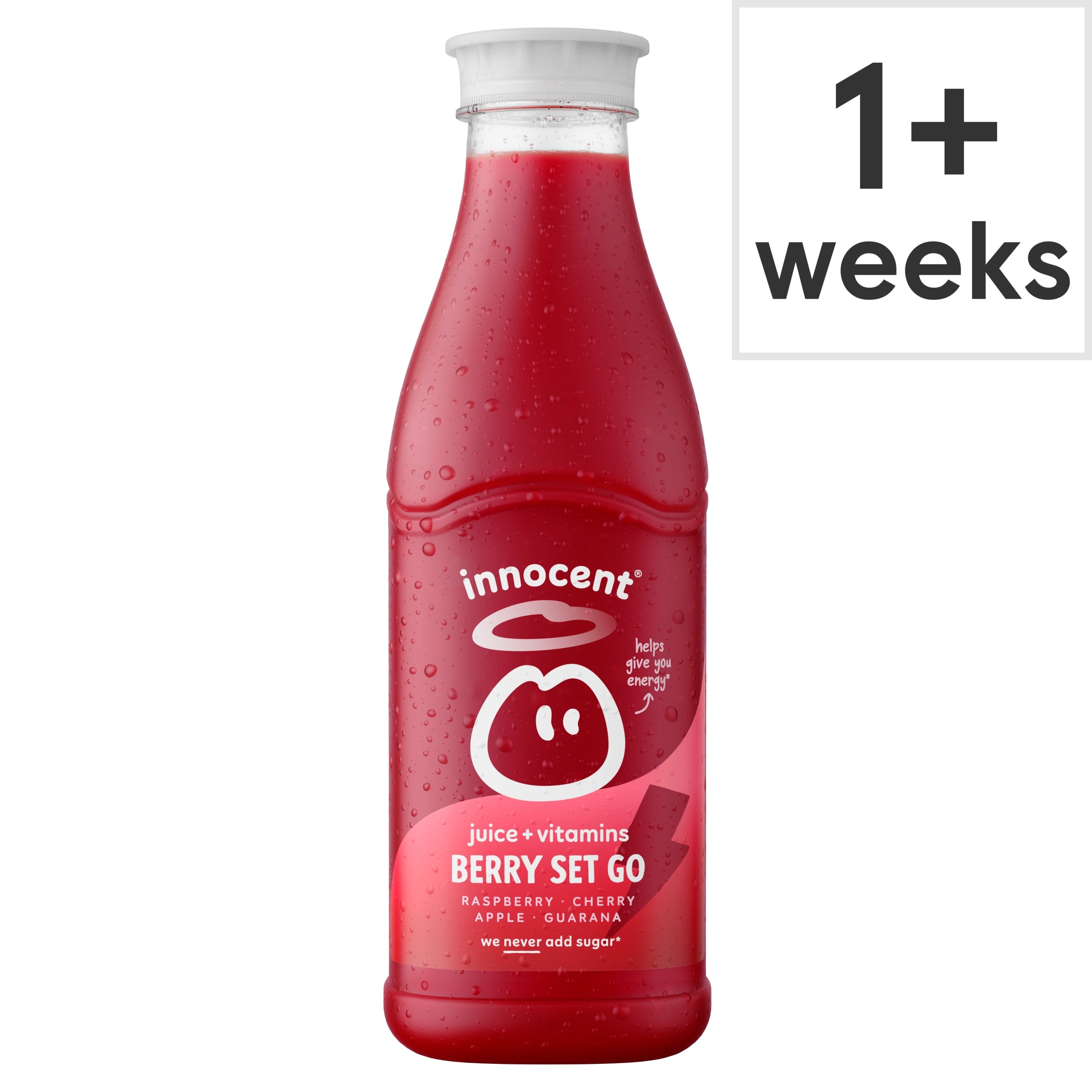 Innocent Plus Berry Set Go Raspberry & Cherry Juice with Vitamins