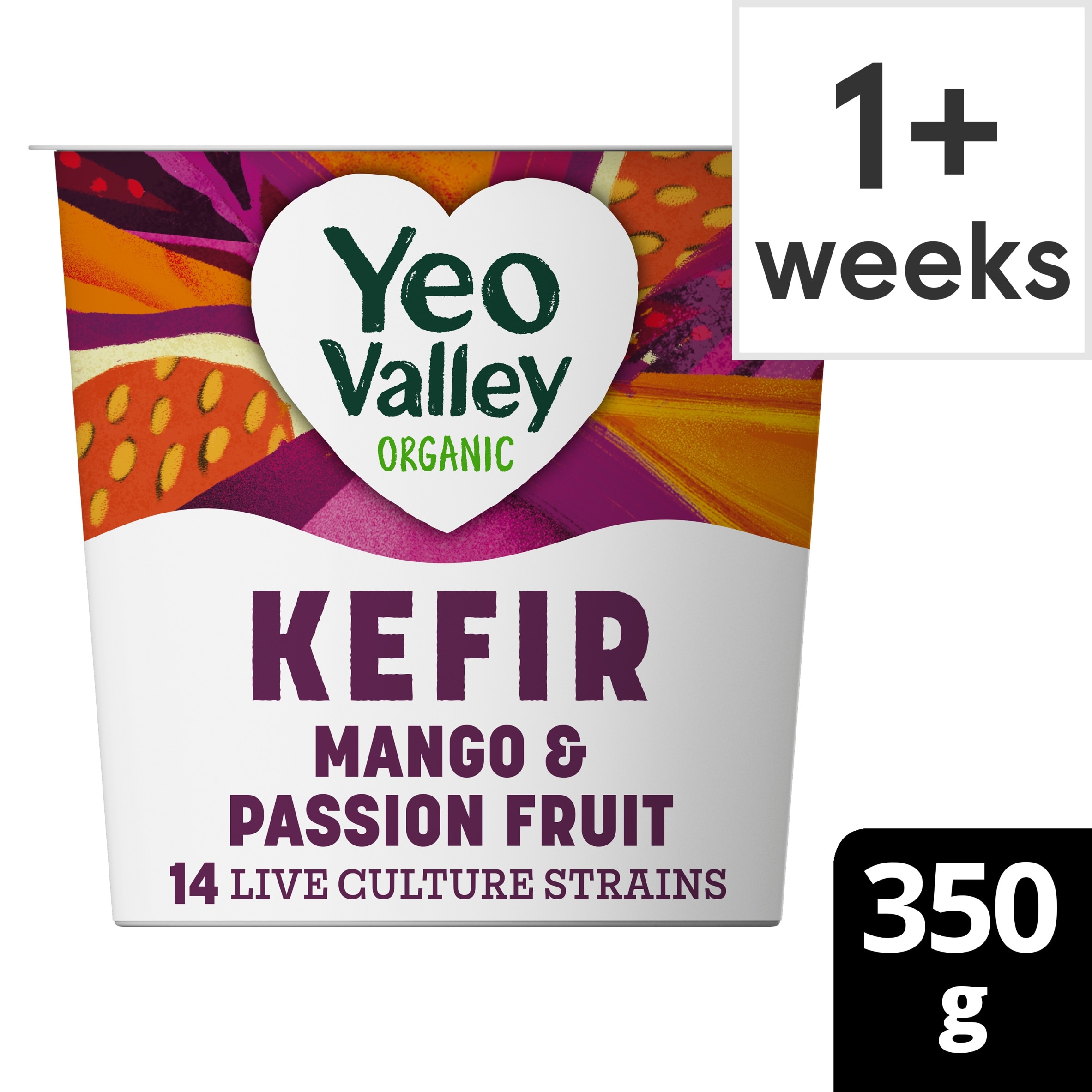 Yeo Valley Organic Kefir Mango & Passionfruit Yoghurt