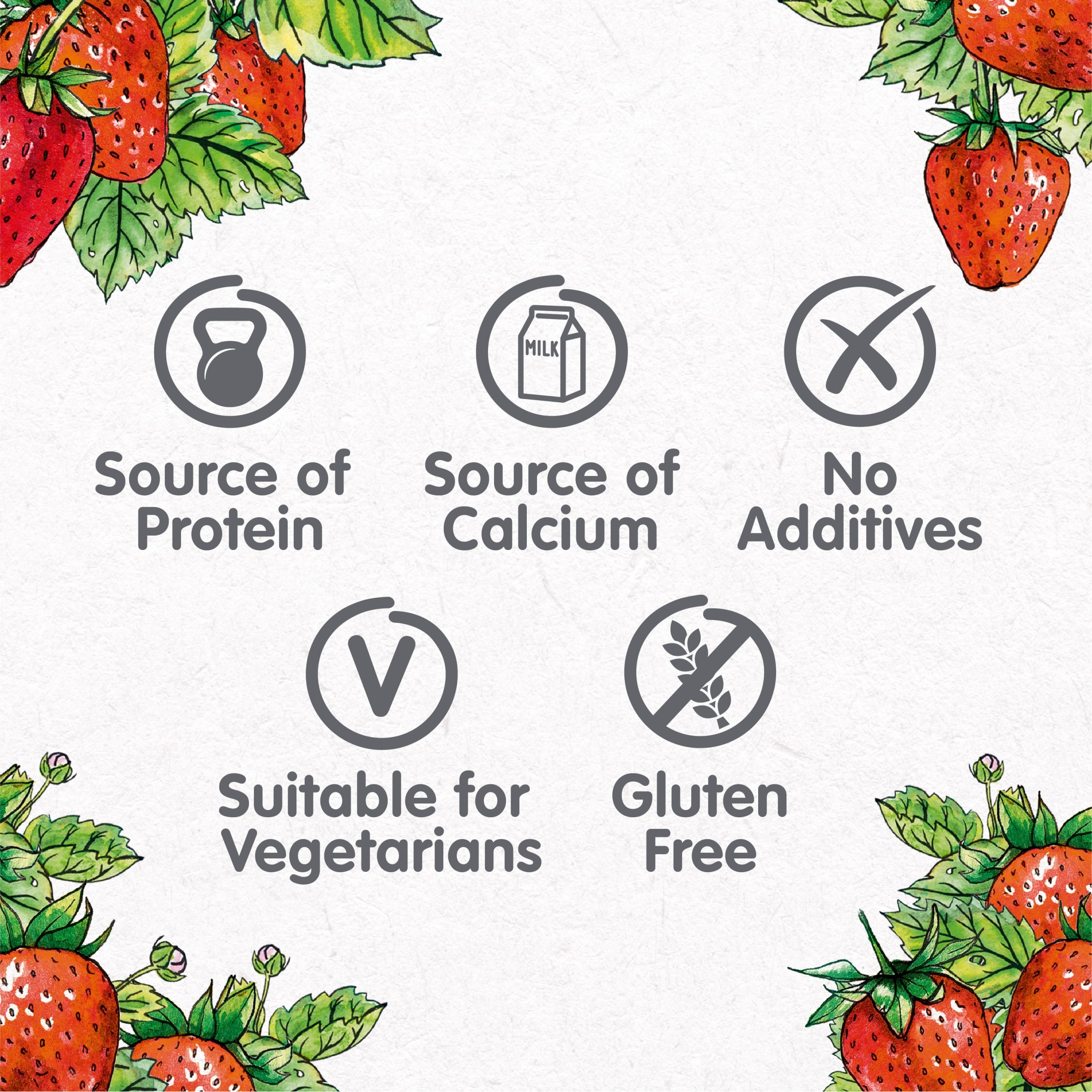 Onken Naked Strawberry Yogurt Pouch 110G thumbnail 3