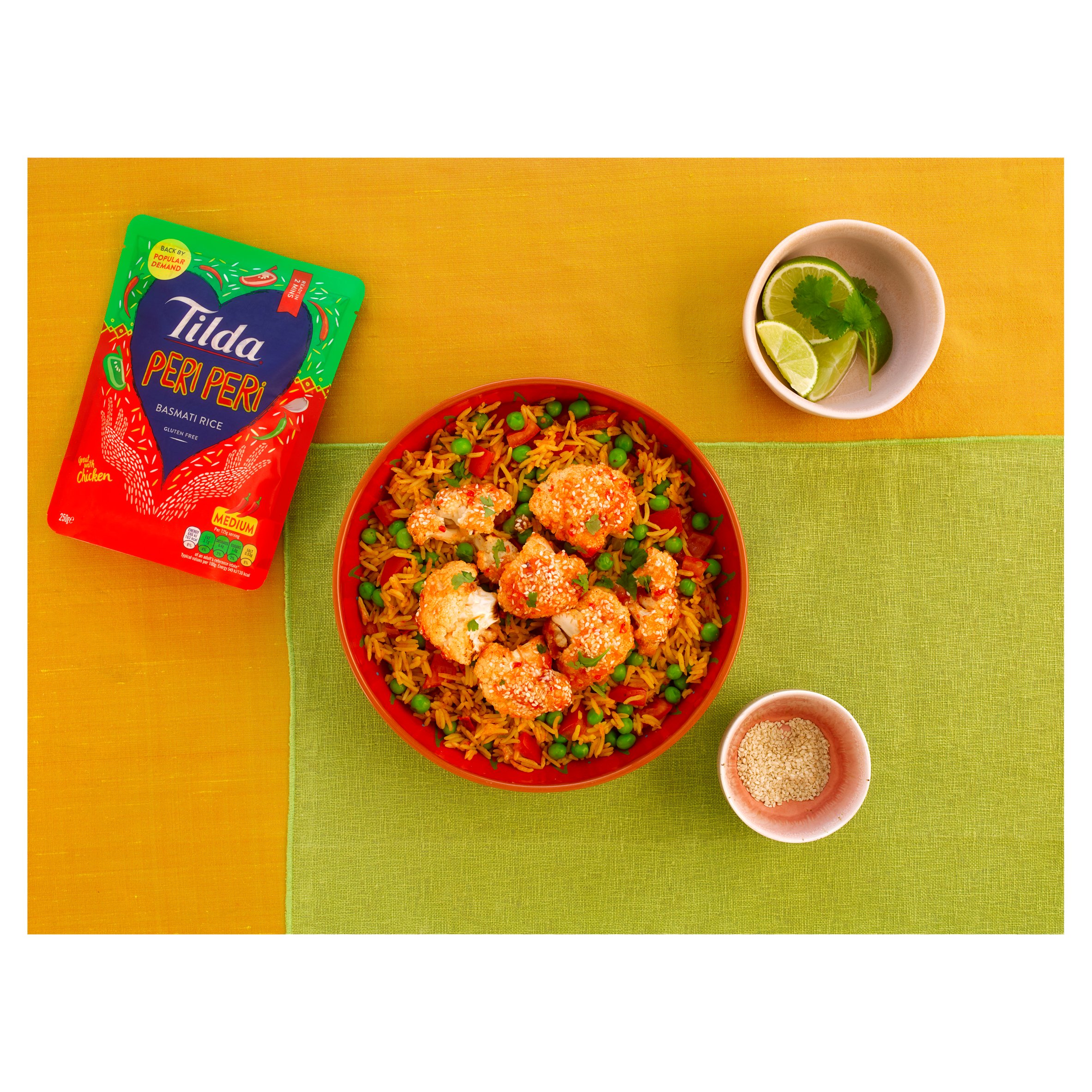 Tilda Peri Peri Basmati Rice 250G thumbnail 4
