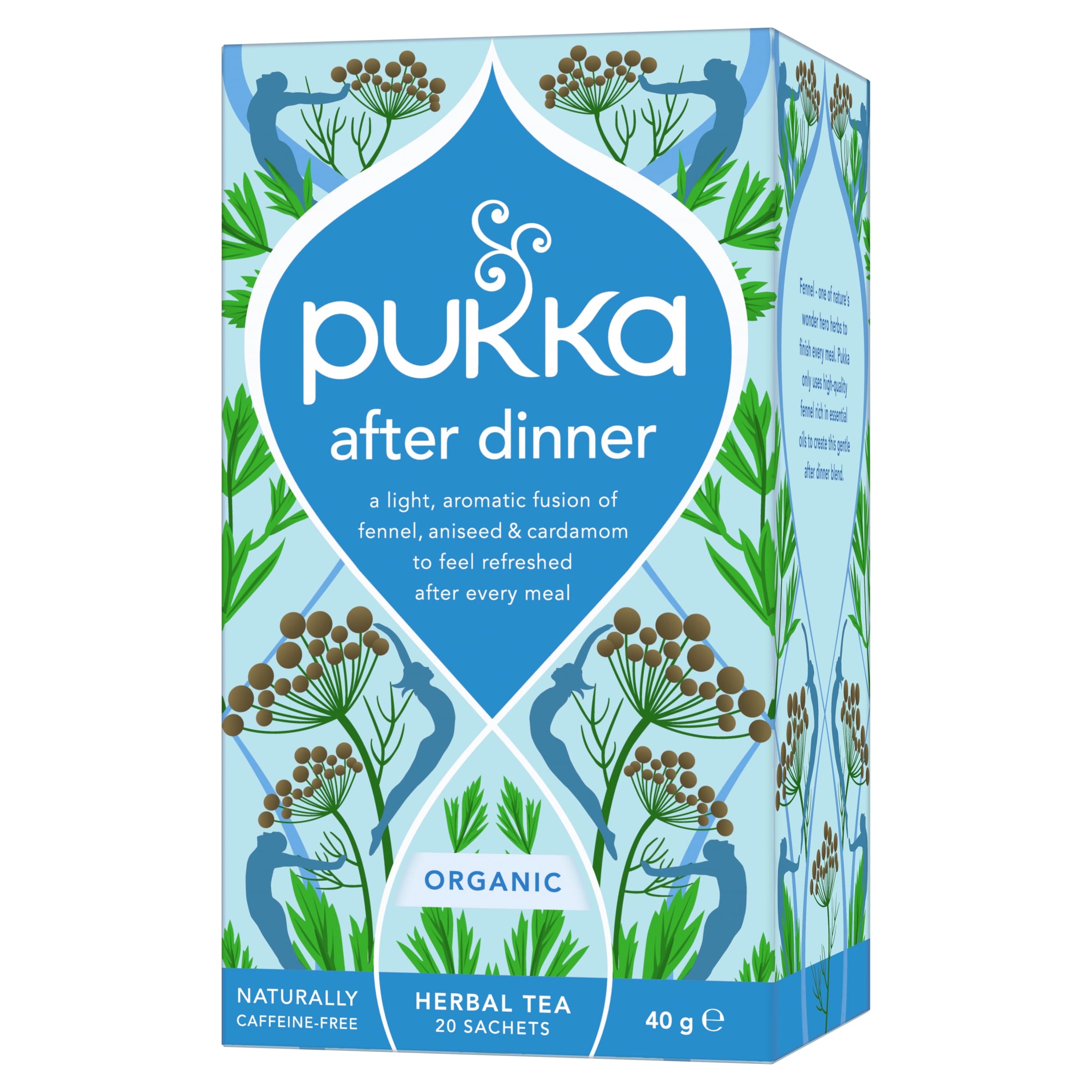 Pukka Organic After Dinner Tea With Fennel for Digestion 20 Herbal Tea Bags 40g thumbnail 2