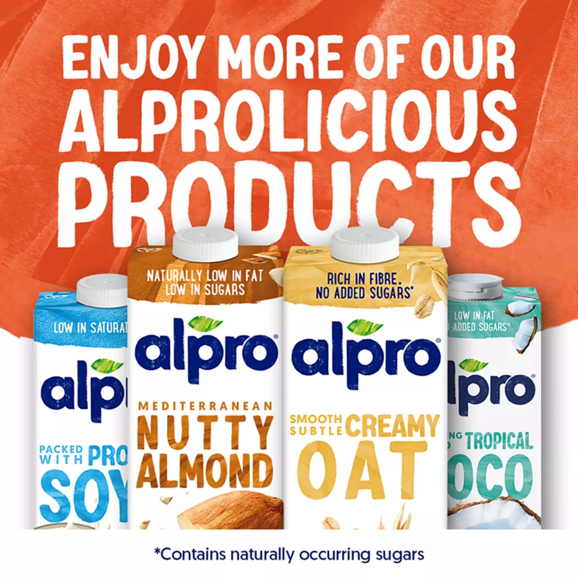 Alpro 1L Coconut No Sugar Long Life Dairy Free Drink thumbnail 5