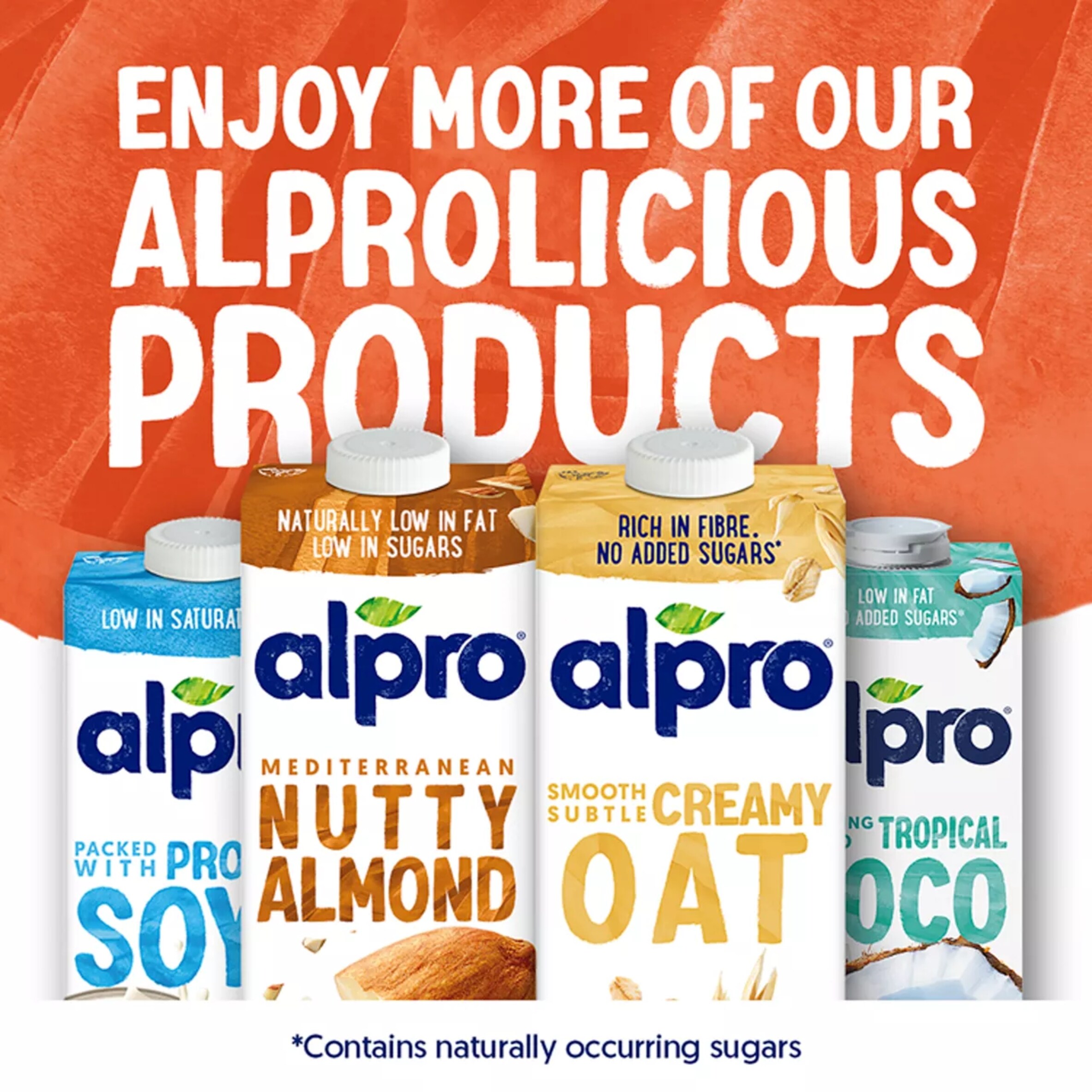 Alpro Coconut No Sugar Long Life Dairy Free Drink 1L thumbnail 5
