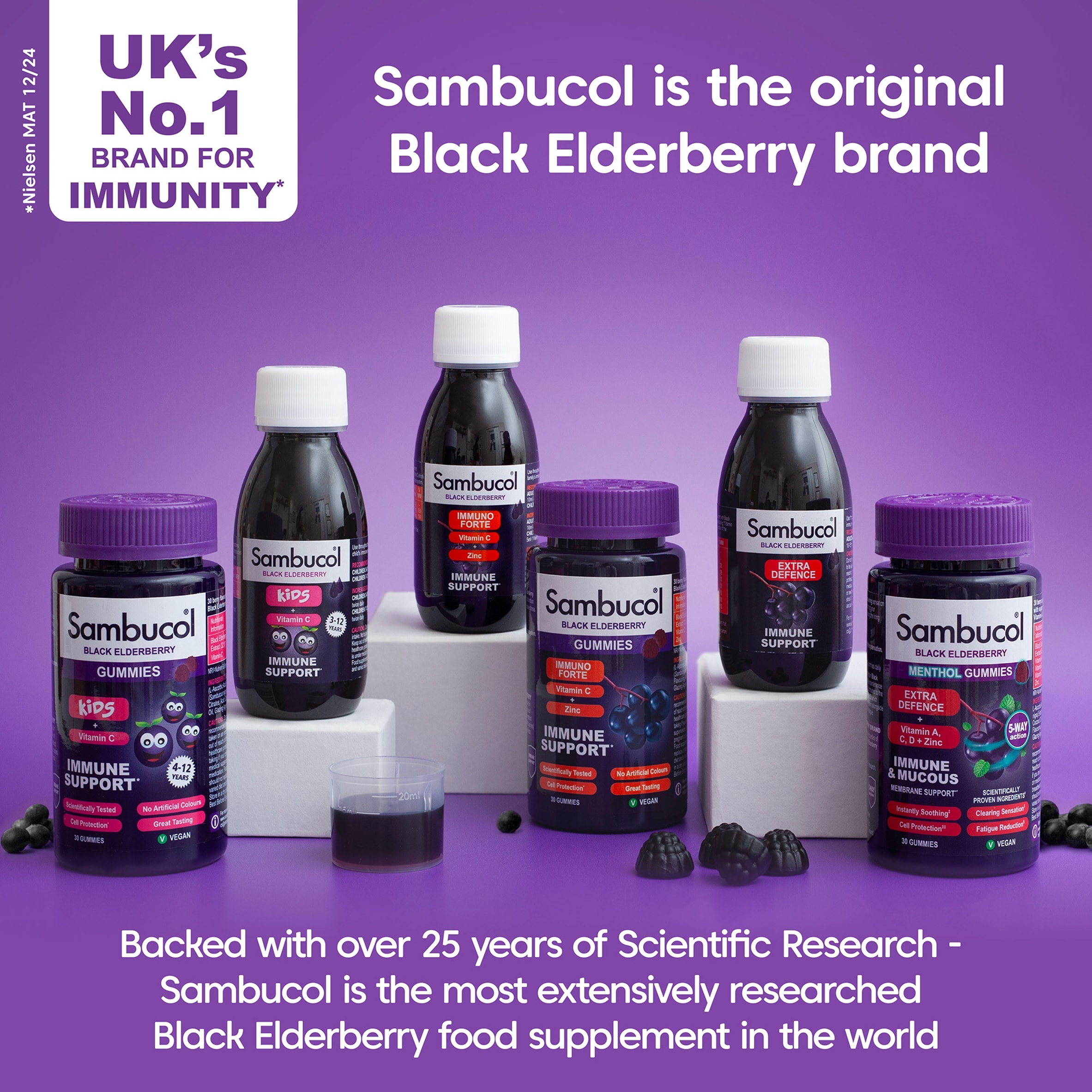 Sambucol Blk E/Berry For Kids Gummies 30s thumbnail 4
