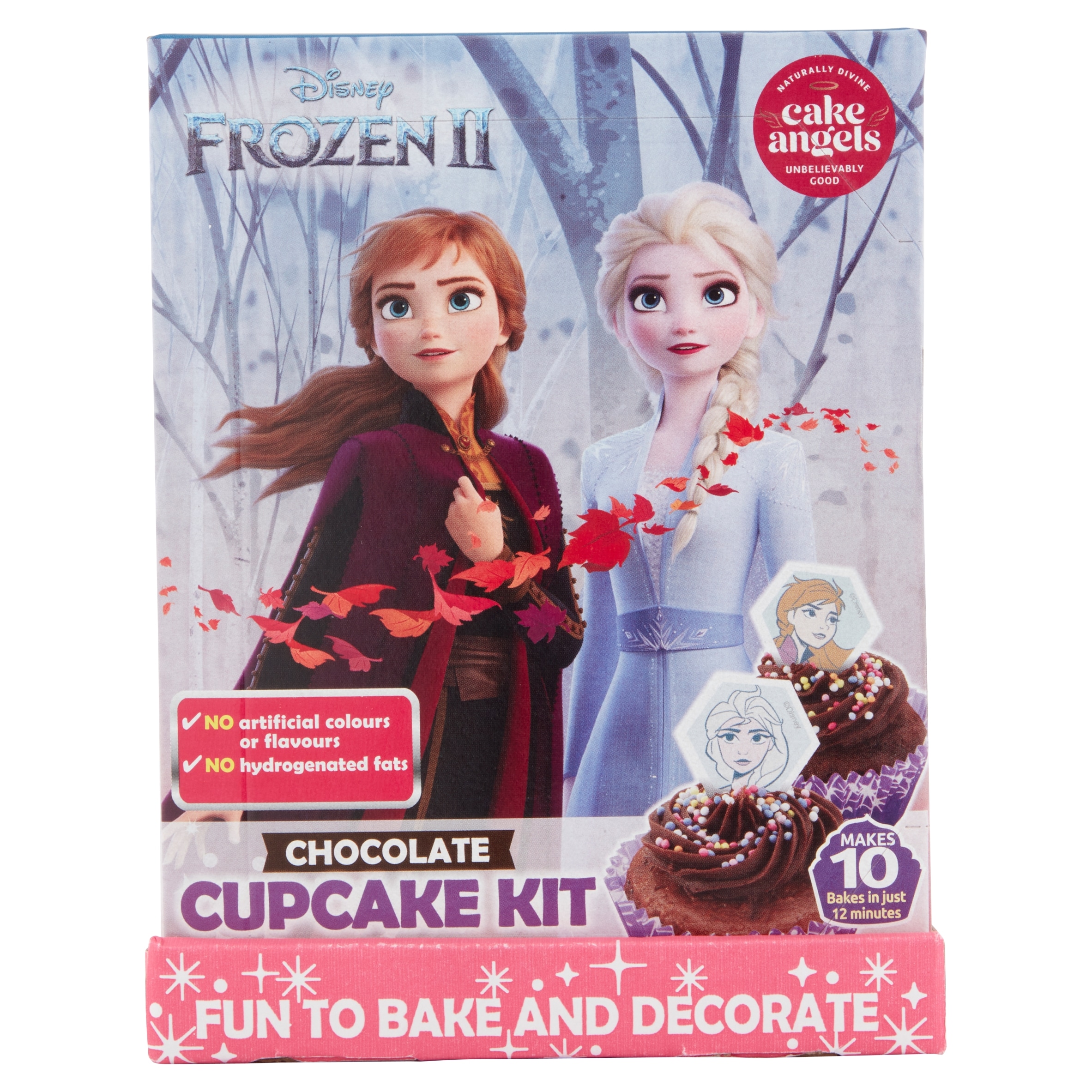 Cake Angel Disney Frozen 2 Chocolate Cupcakes Kit 176G thumbnail 2