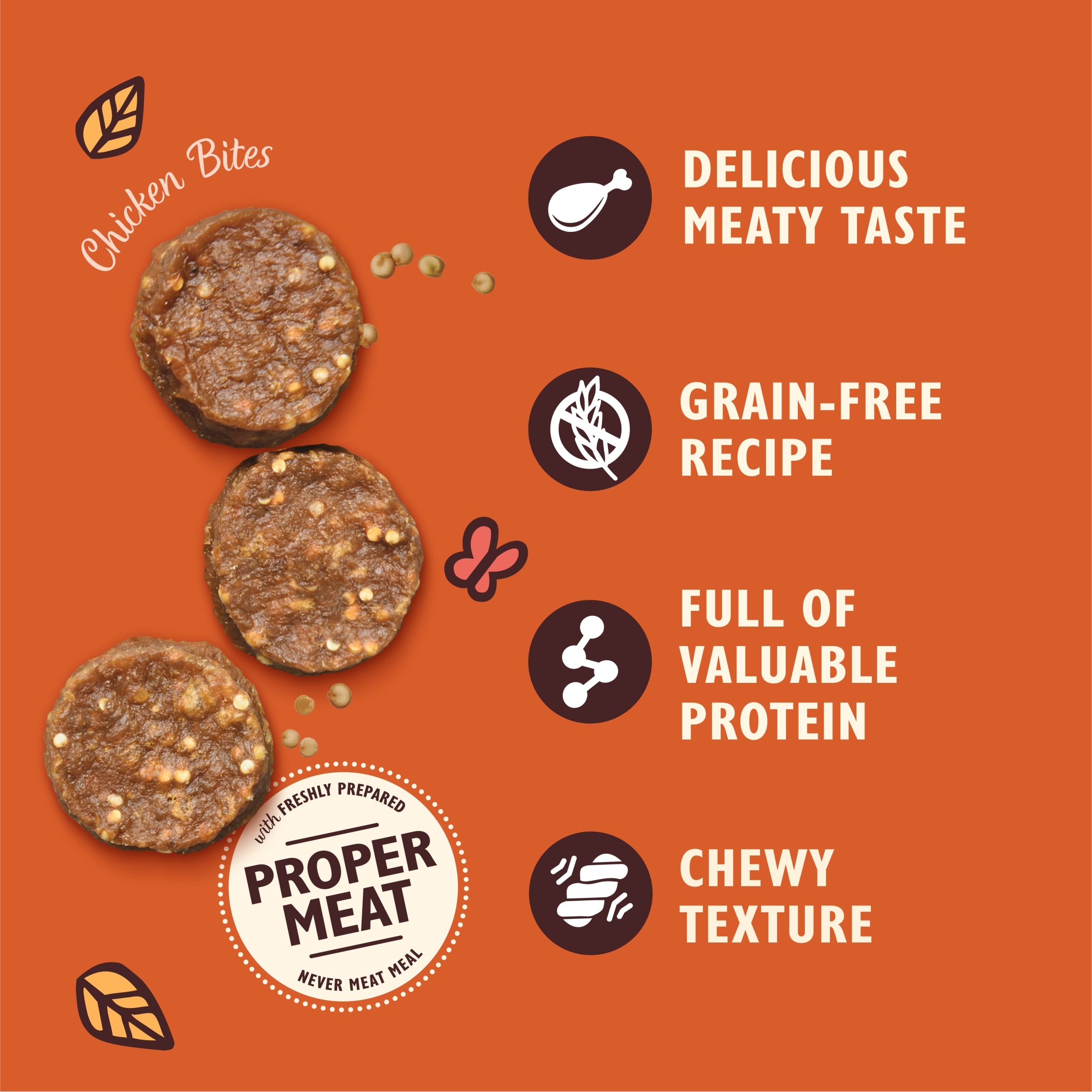 Lilys Kitchen Dog Treats Chicken Treats 70G thumbnail 2