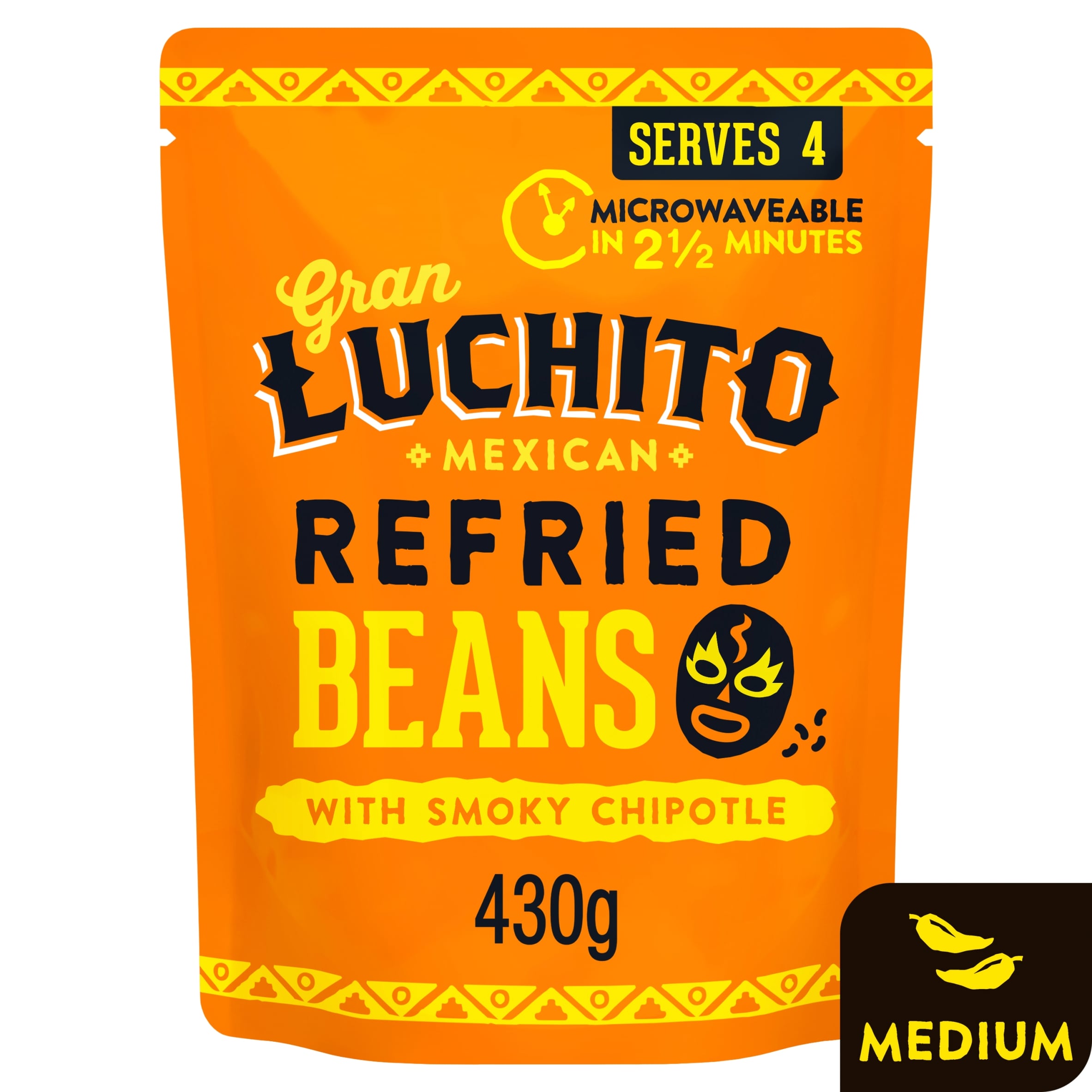 Gran Luchito Chipotle Refried Beans
