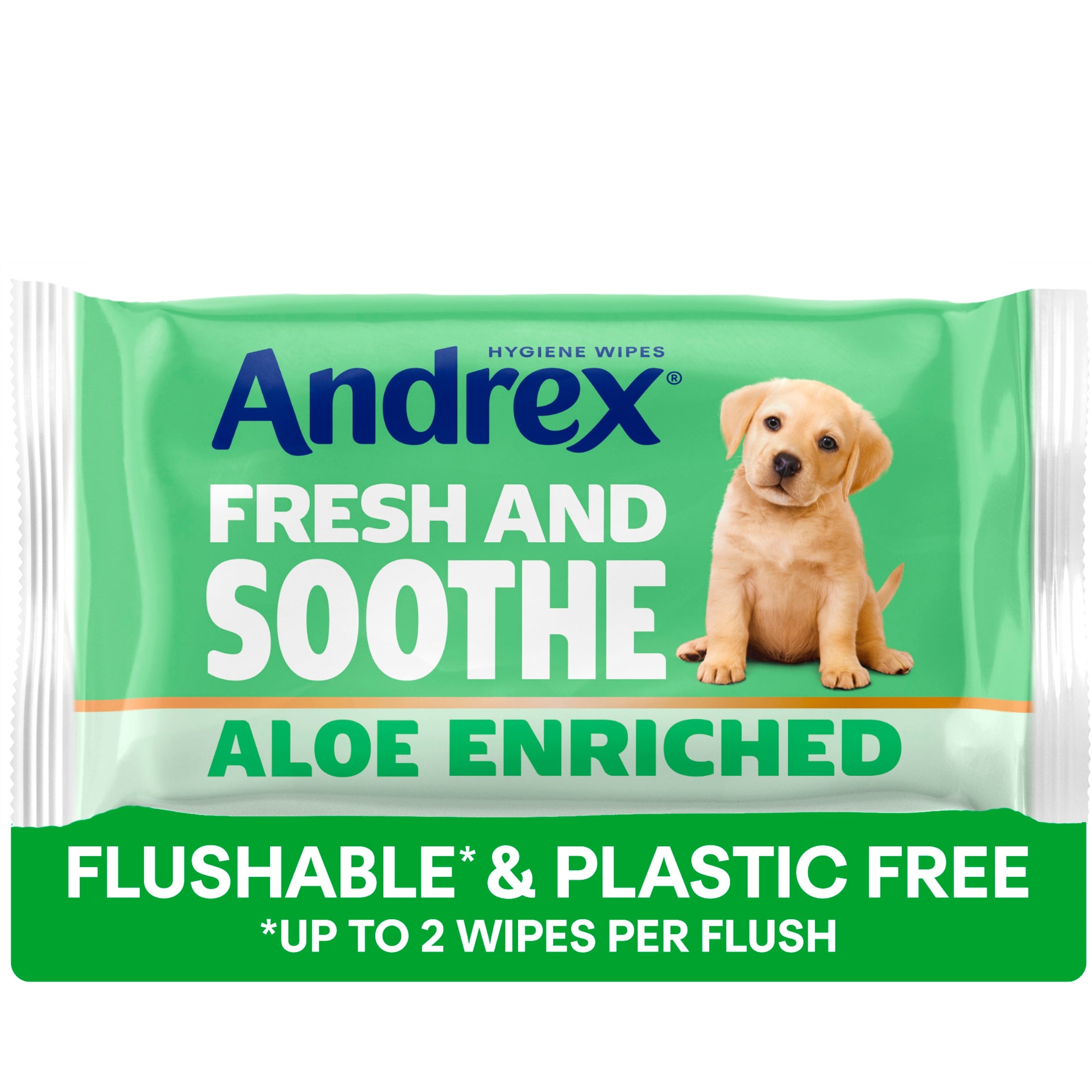 Andrex Fresh and Soothe Flushable Hygiene Wipes