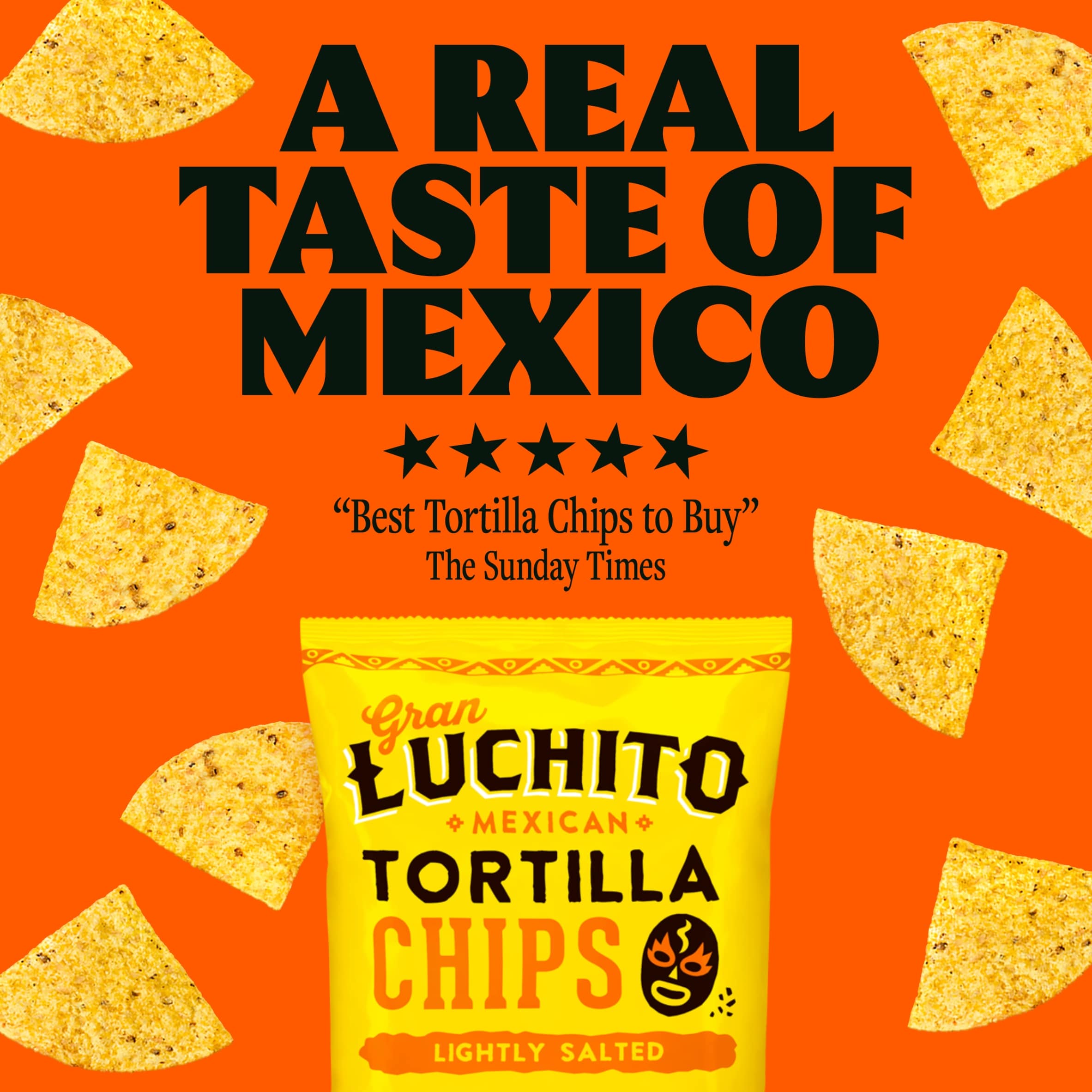 Gran Luchito Lightly Salted Tortilla Chips 170G thumbnail 2