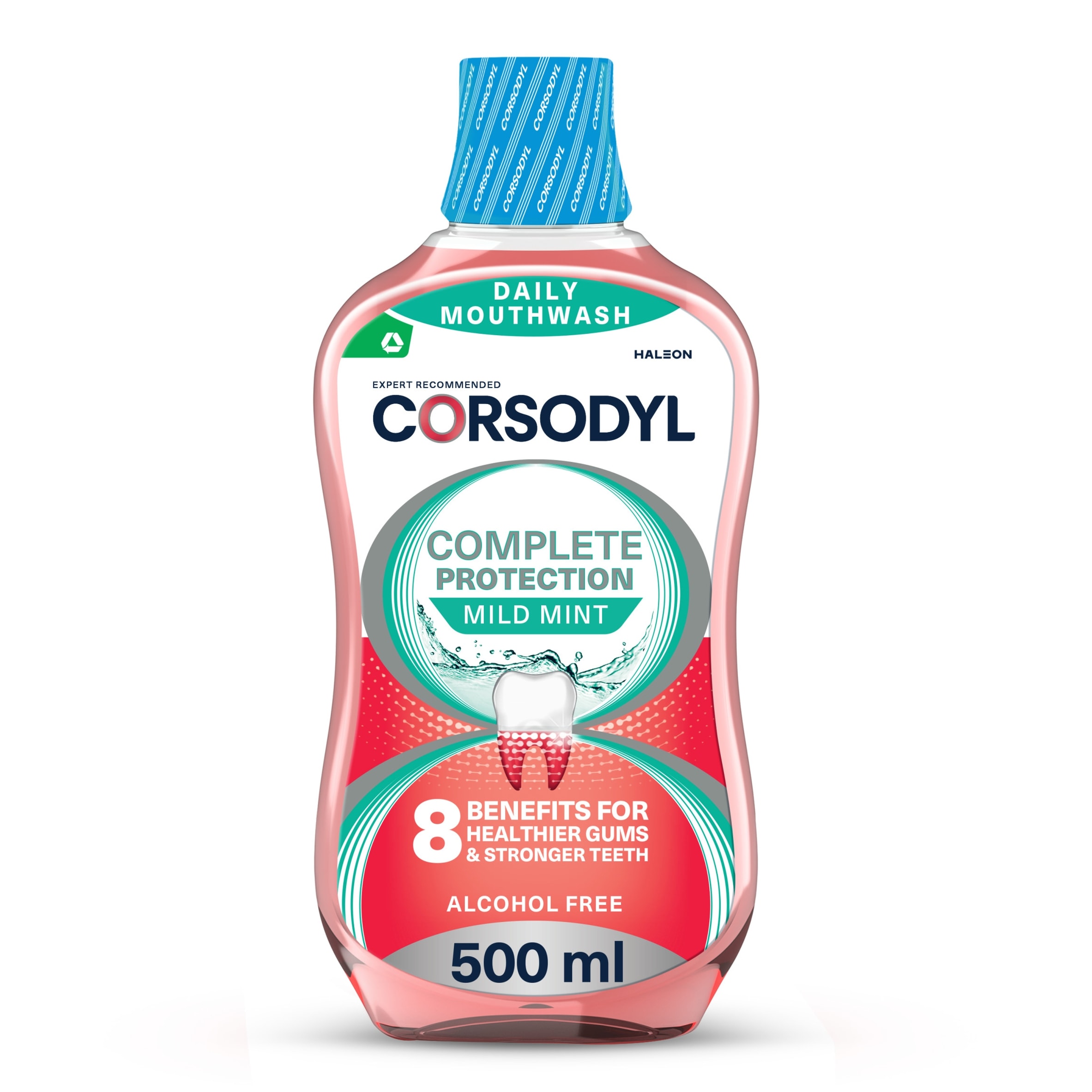 Corsodyl Gum Mouthwash Complete Protection Mild Mint