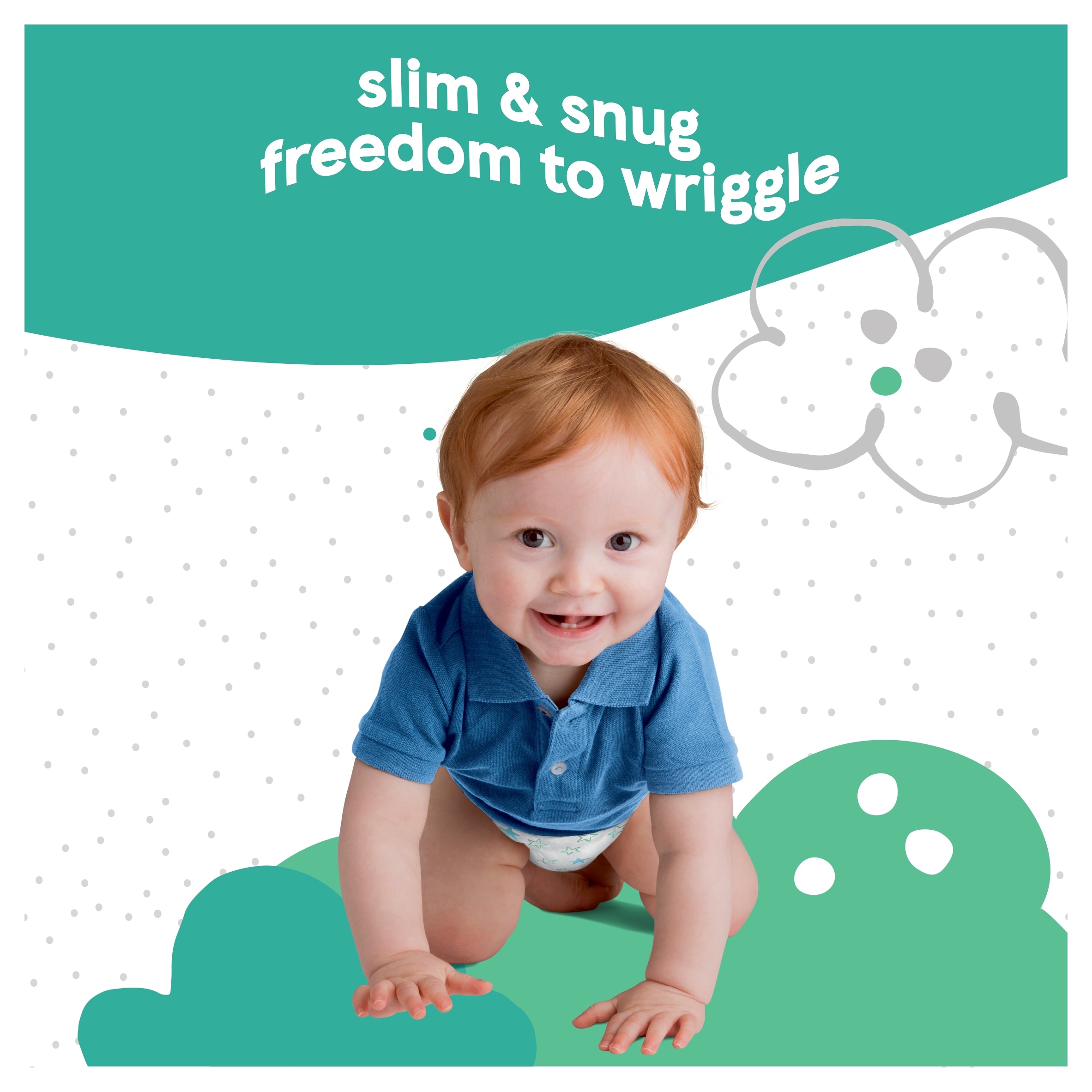 Fred & Flo 48 Ultra Dry Nappies Size 4 thumbnail 4