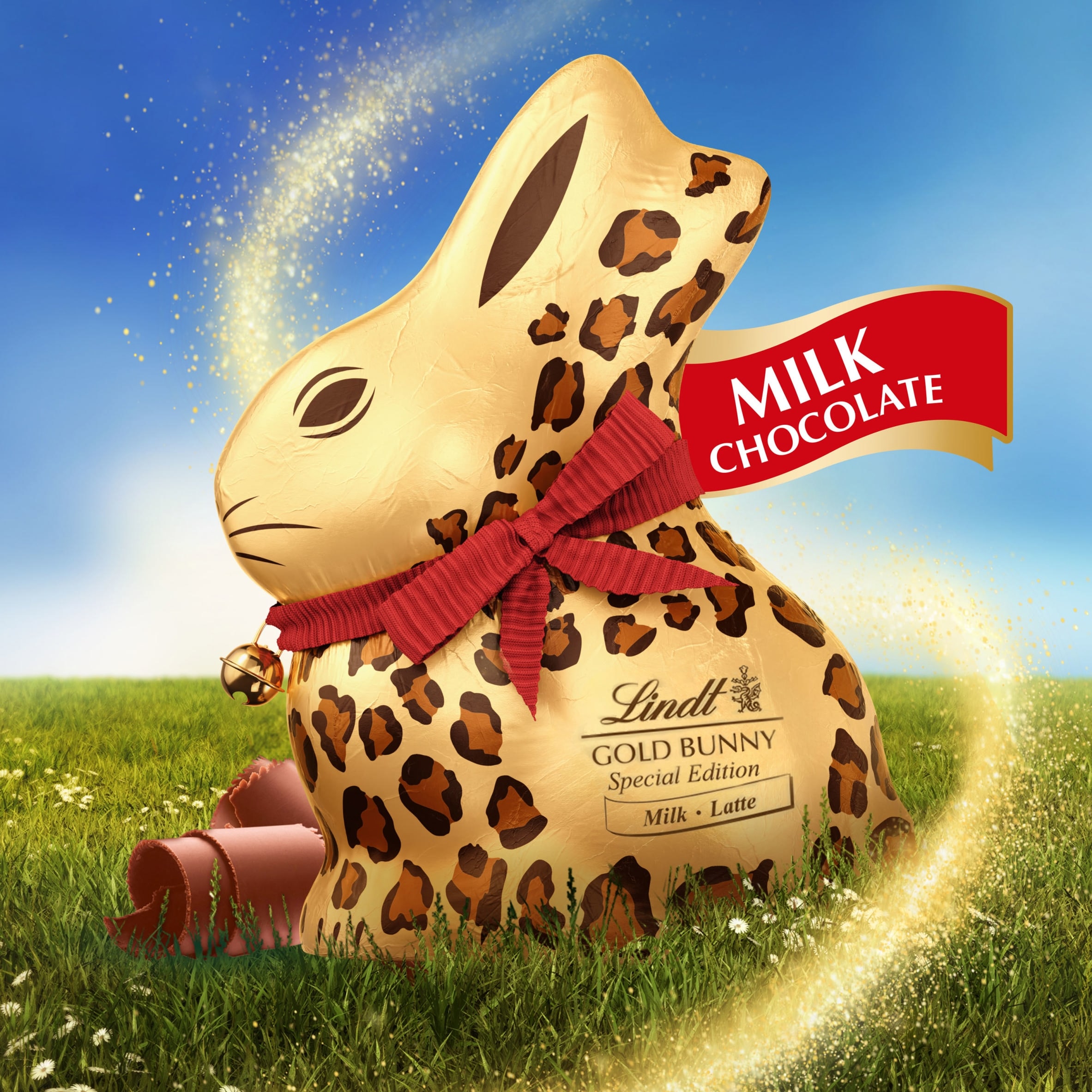 Lindt Gold Bunny Milk Chocolate Animal Print 100G thumbnail 2