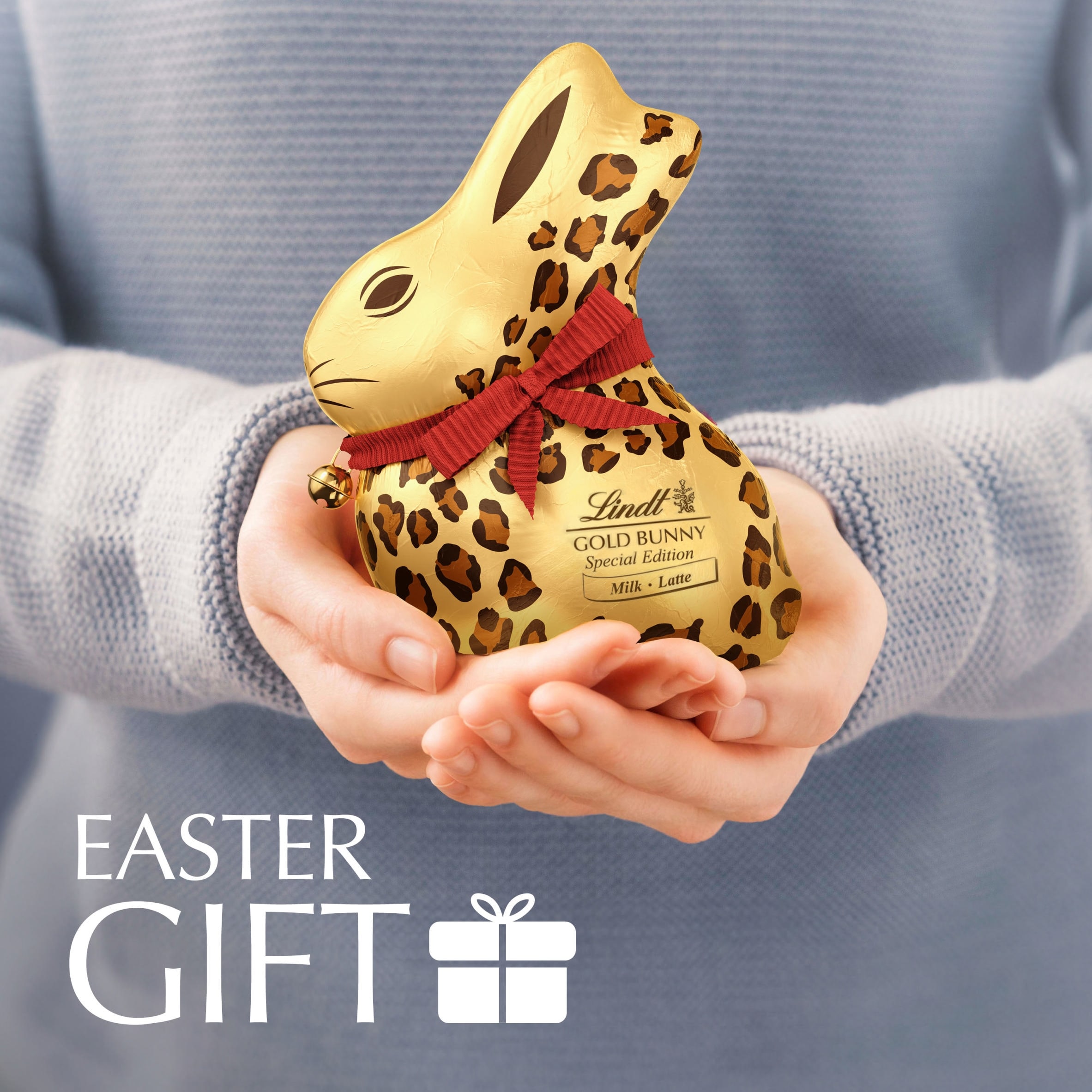 Lindt Gold Bunny Milk Chocolate Animal Print 100G thumbnail 3