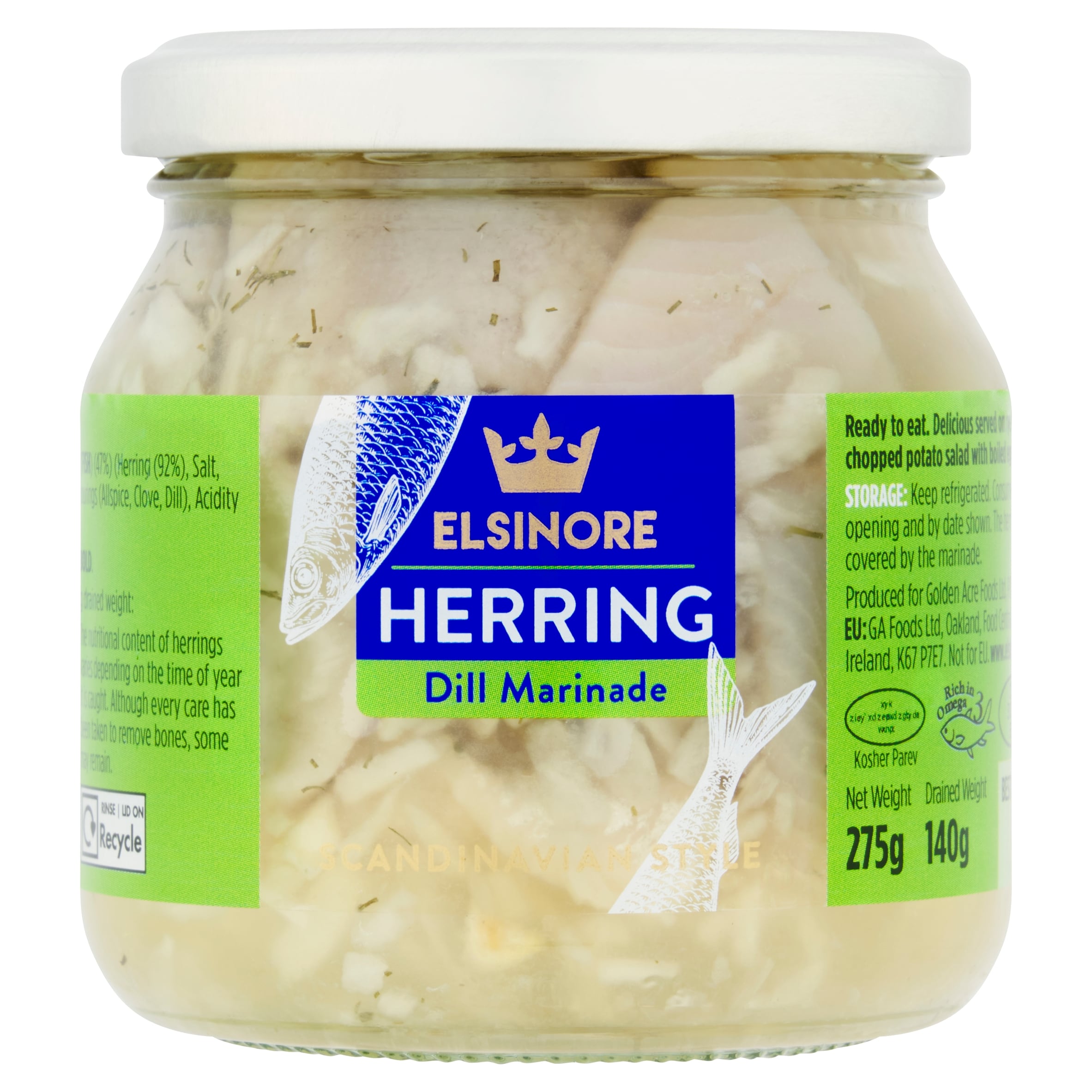 Elsinore Herrings in Dill