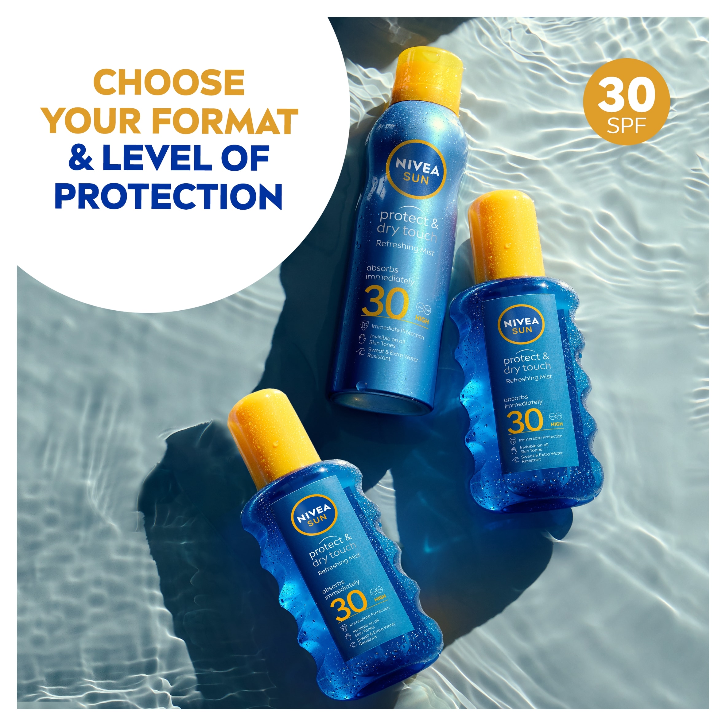 NIVEA Protect & Dry Touch Refreshing Mist 200ml thumbnail 3