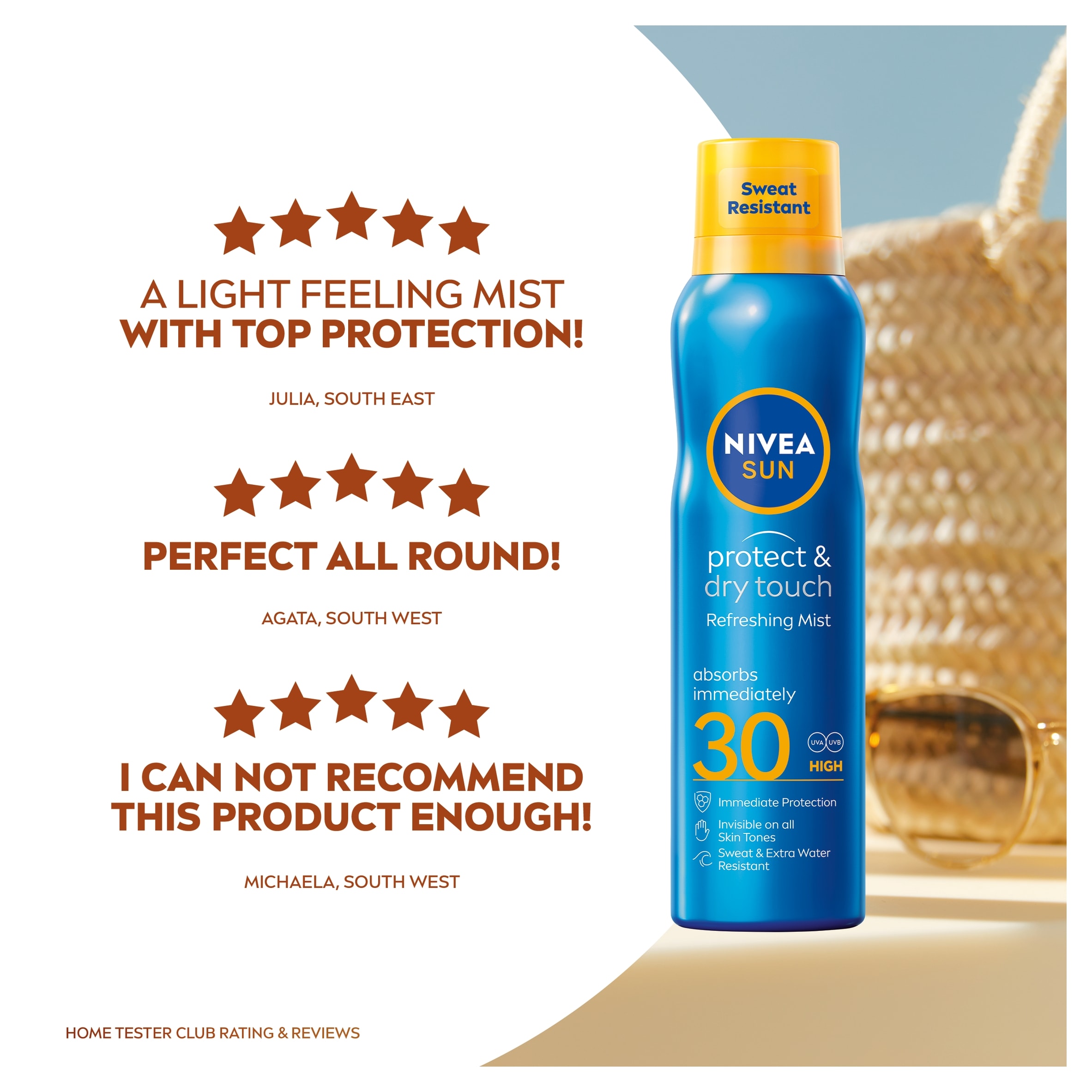 NIVEA Protect & Dry Touch Refreshing Mist 200ml thumbnail 4