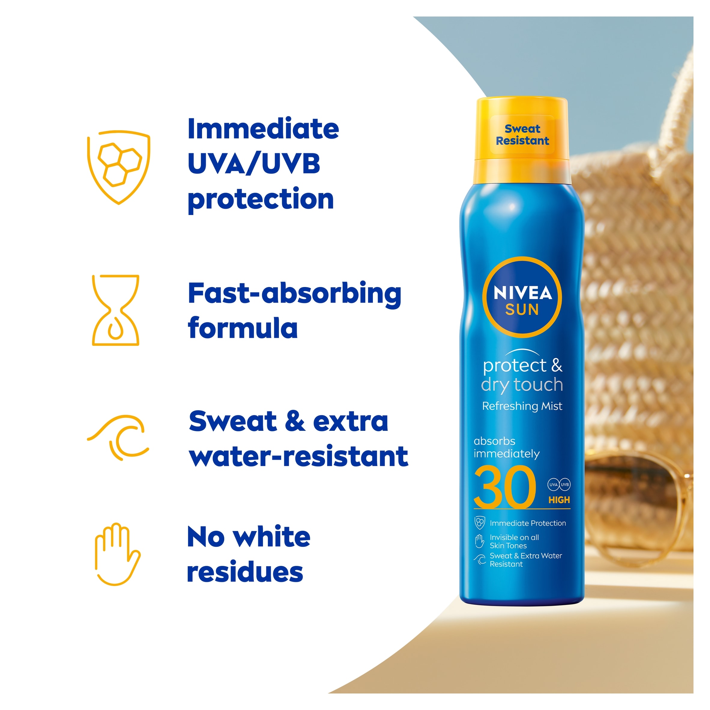 NIVEA Protect & Dry Touch Refreshing Mist 200ml thumbnail 5