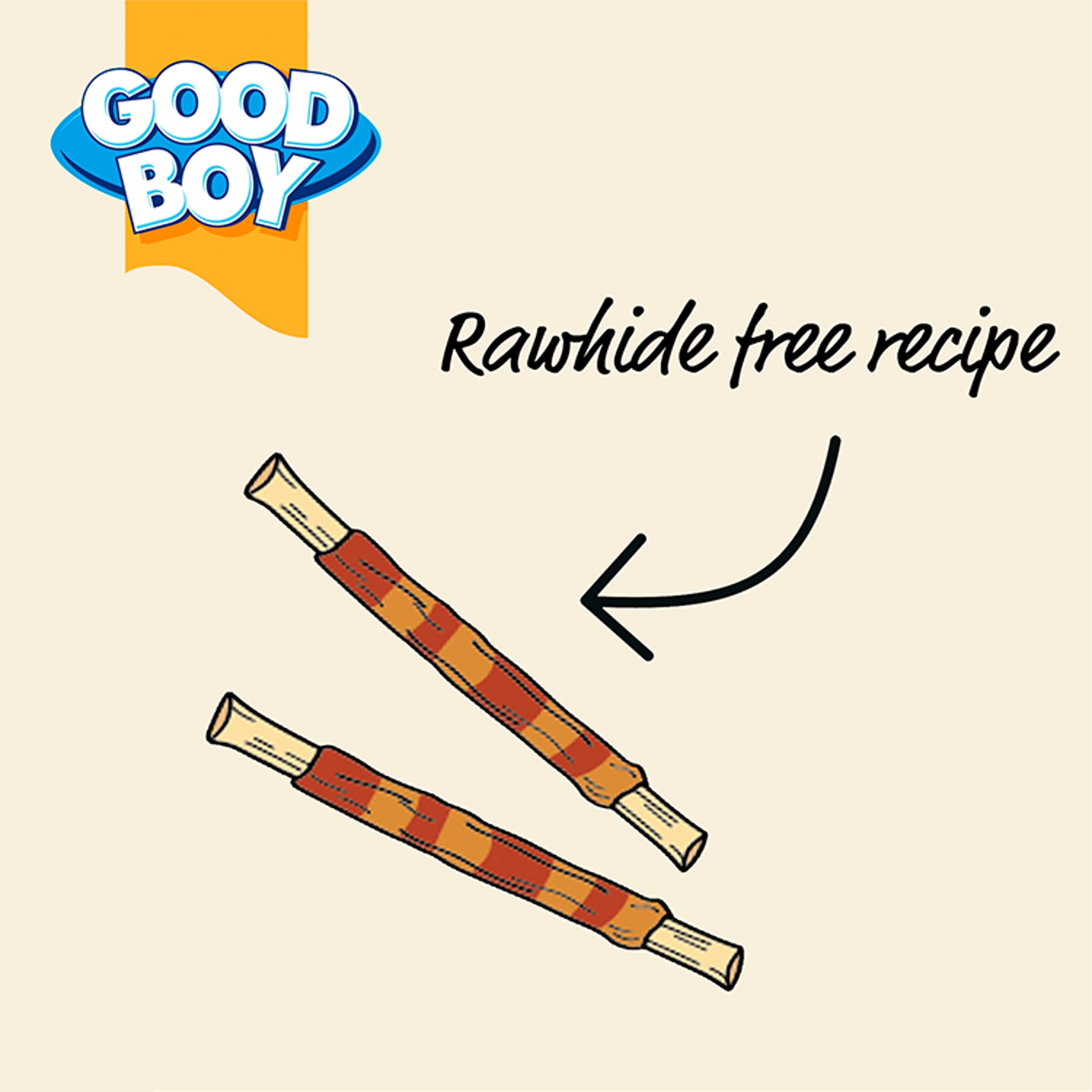 Good Boy Wagtastic Dog Treats Chicken Cheese Sticks 70g thumbnail 2