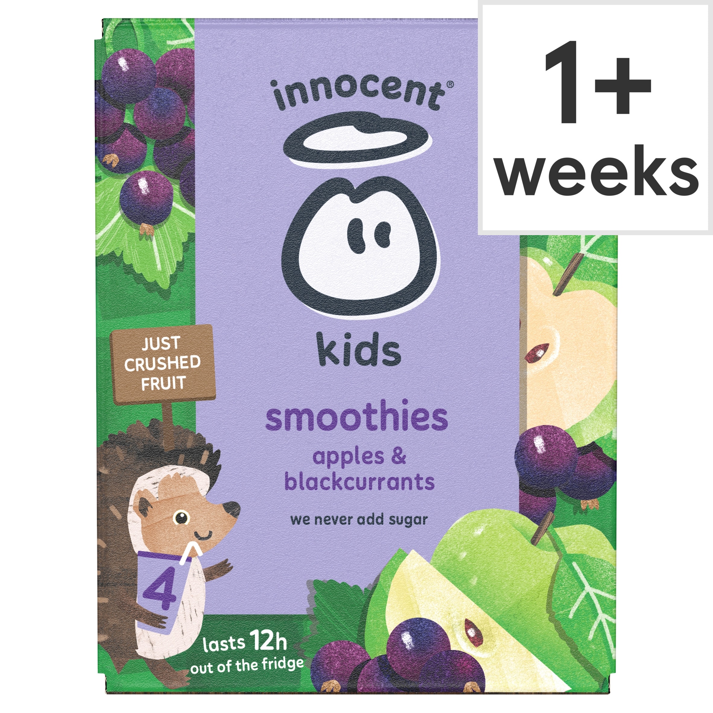 Innocent Kids Apples & Blackcurrants Smoothies