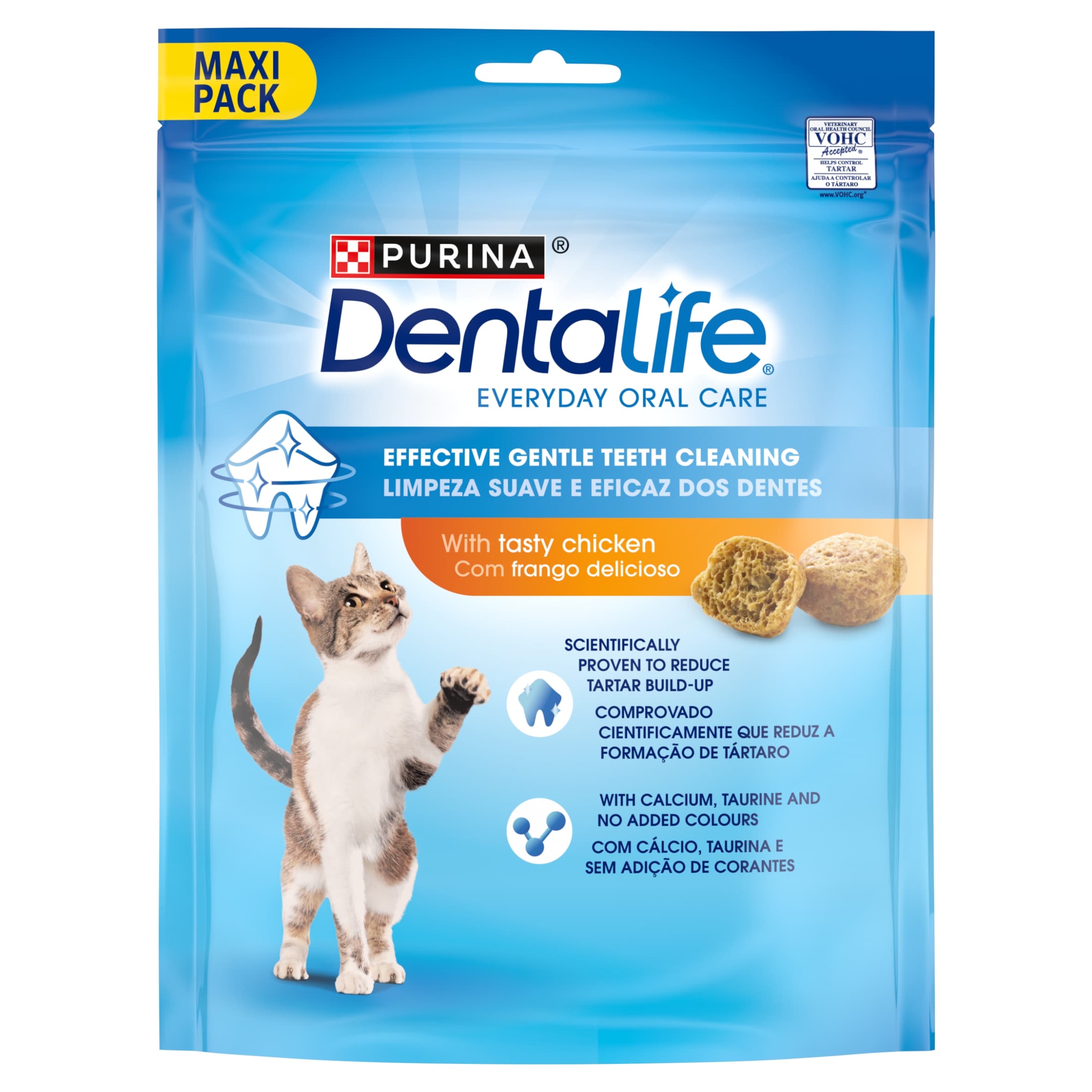 DENTALIFE Dental Chicken Cat Treats 140g thumbnail 2
