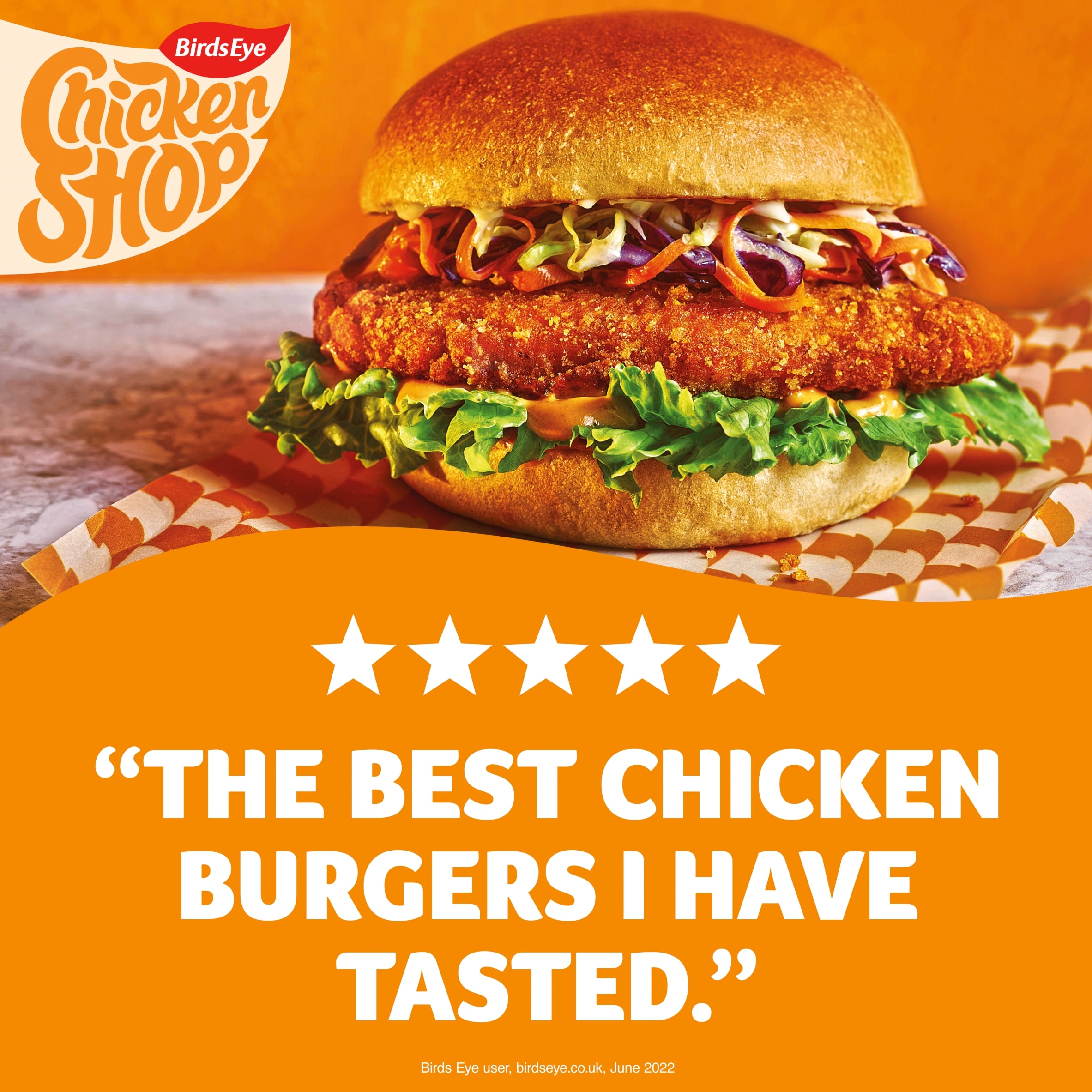 Birds Eye Chicken Shop Sizzler Fillet Burgers 227g thumbnail 3