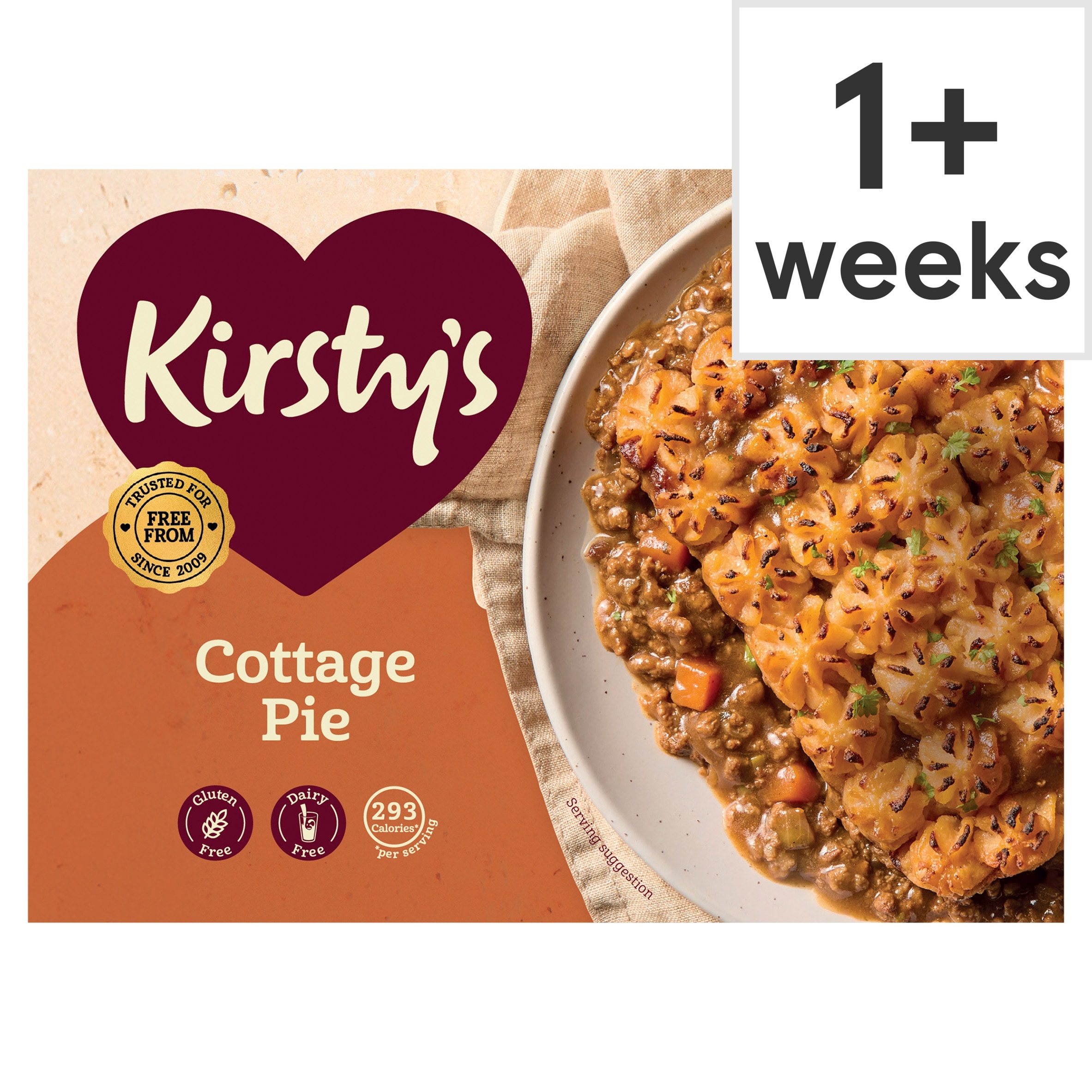 Kirstys Cottage Pie With Sweet Potato Mash 400G
